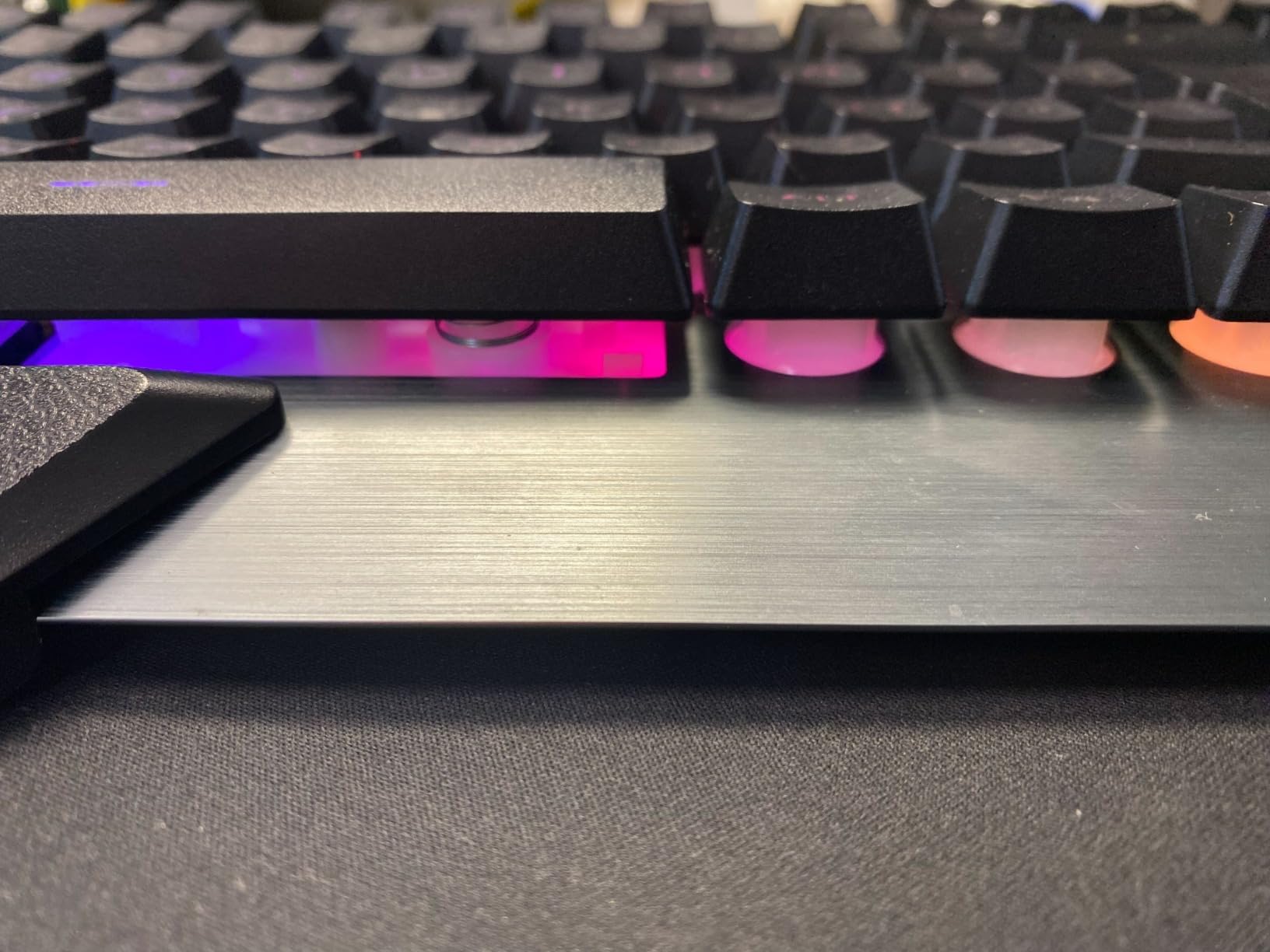 Wireless Gaming Keyboard Mouse Bluetooth Headset Kit with 16 RGB Backlit Rechargeable Battery Metal Mechanical Ergonomic Waterproof Dustproof Removable Palm Rest for Laptop PC Gamer(Rainbow RGB) customer photo 1