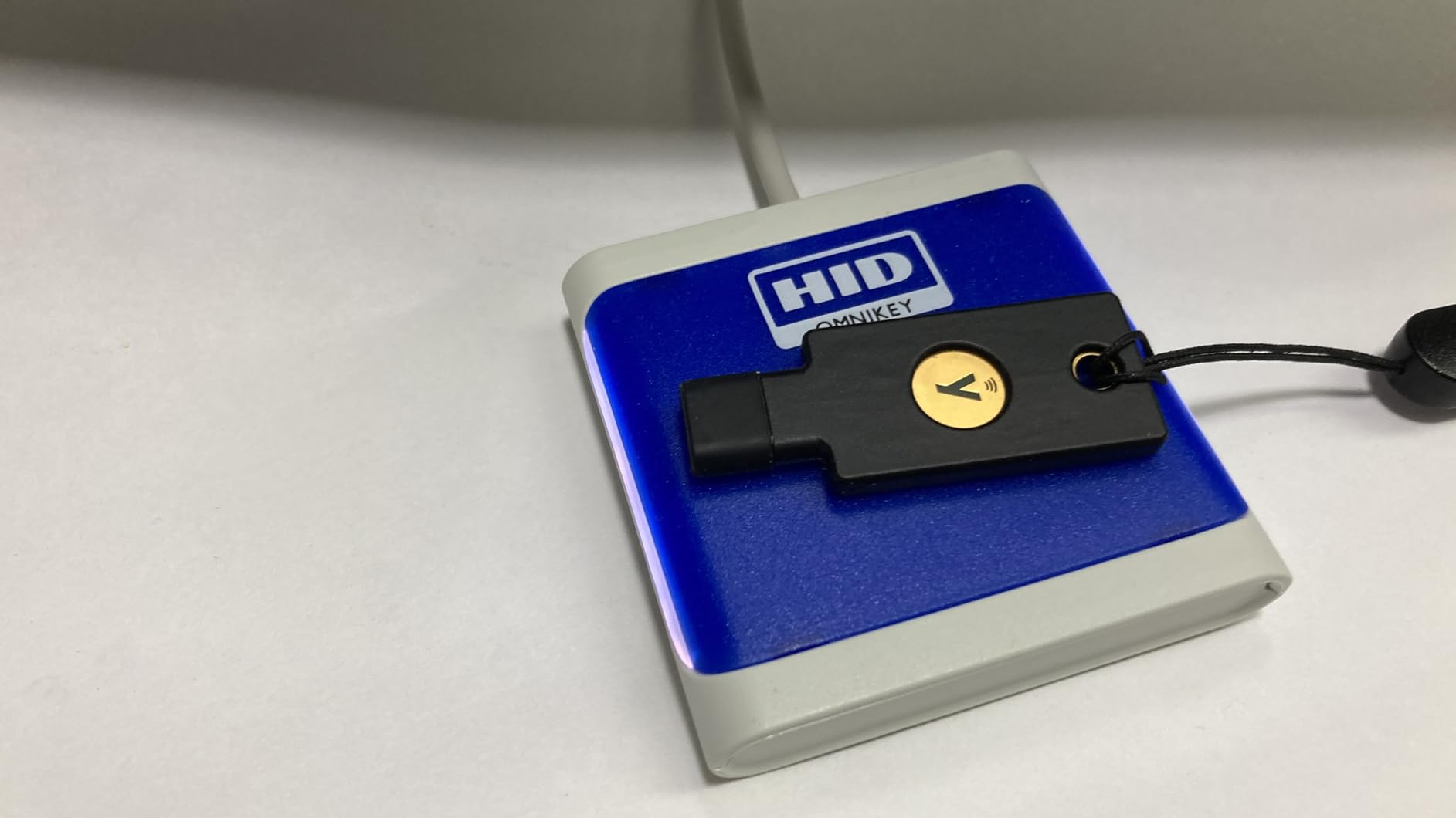 YubiKey 5C NFC - Multi-Factor authentication (MFA) Security Key and passkey, Connect via USB-C or NFC, FIDO Certified customer photo 1