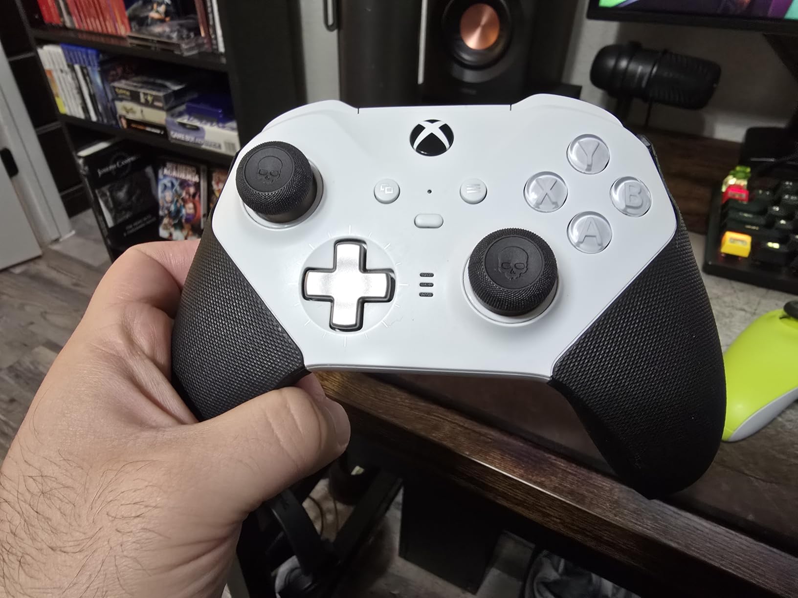 Skull & Co. Skin, CQC and FPS Thumb Grips Joystick Cap Analog Stick Cover for Xbox Controller and ROG Xbox Ally- Black, Set of 6 customer photo 2