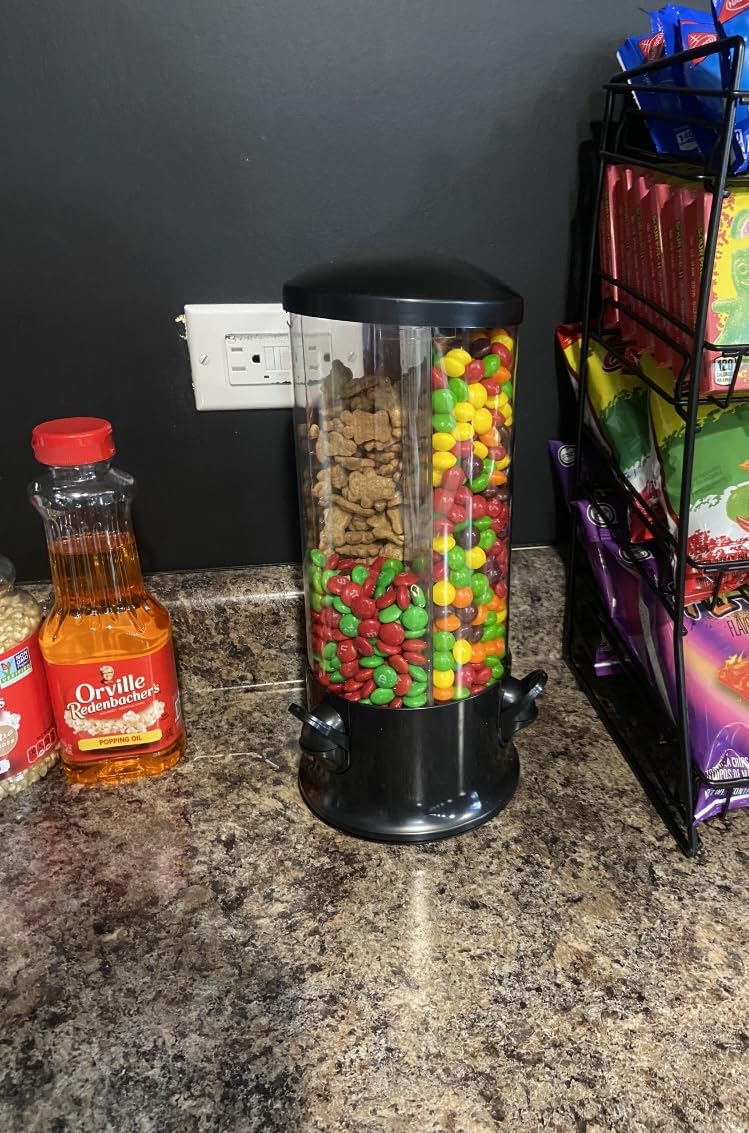 Handy Gourmet Original Triple Candy Machine-Fun Candy & Nut Dispenser-New & Improved (Pearl White) customer photo 1