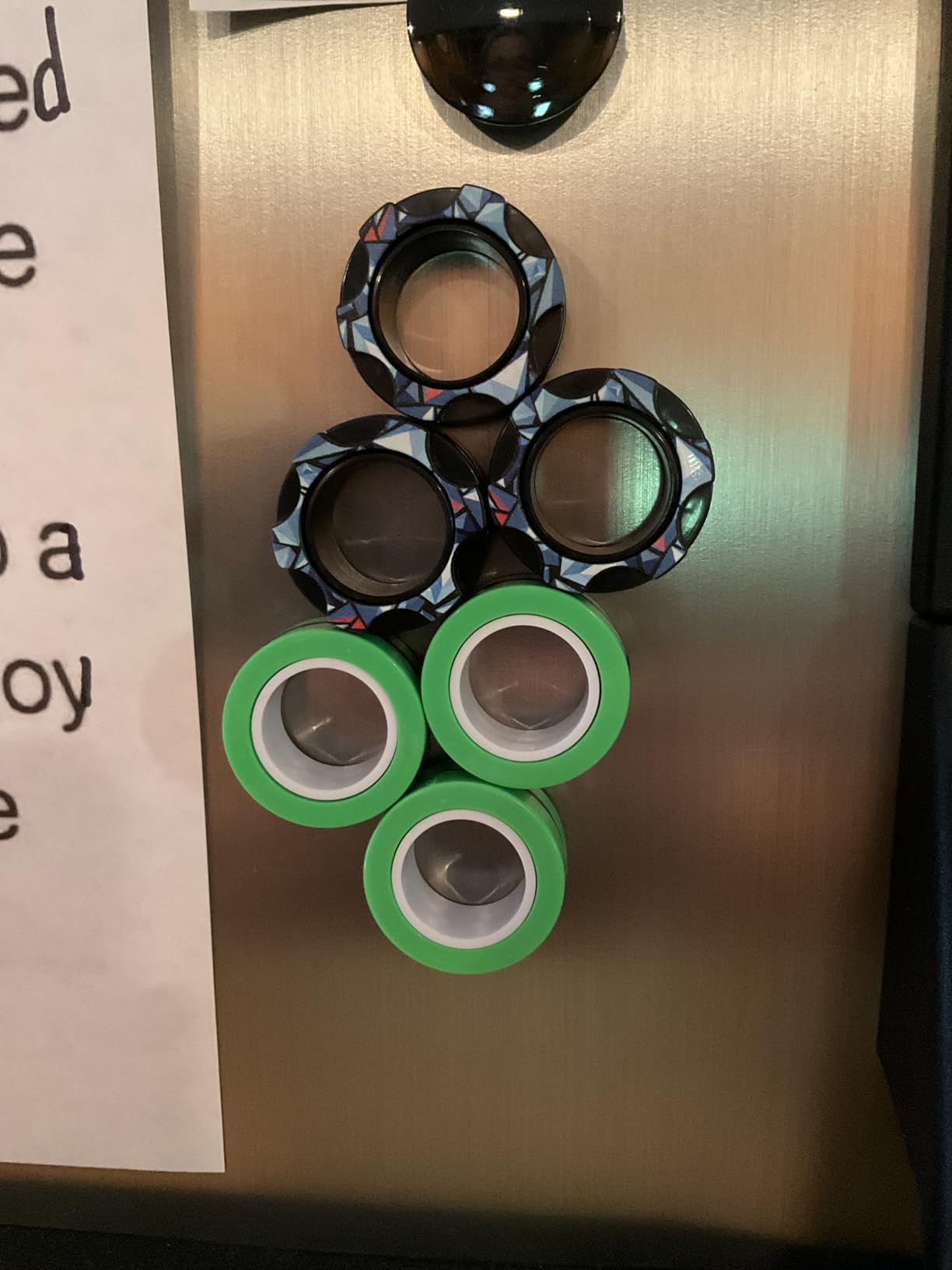 Sensory Fidget Toys Set 7 Pack. Stress Relief Relieve Anxiety Tools Bundle Figette Toys with Fidget Pad, Cube with Infinity, Magnetic Ring, Fidget Box Bulk Figit, Game for Kids Adults Kill Time customer photo 1