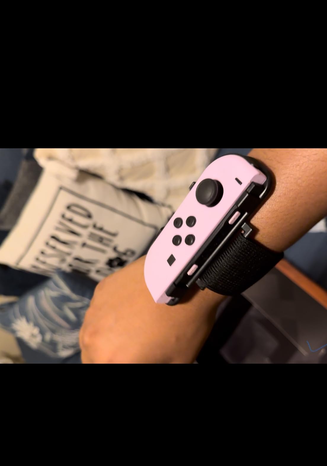 Orzly Sports Family Party Pack Accessories Bundle for Nintendo Switch and OLED Console Games with Tennis Badminton Rackets, Controller Grips, Wheels & Wrist Dance Bands customer photo 1