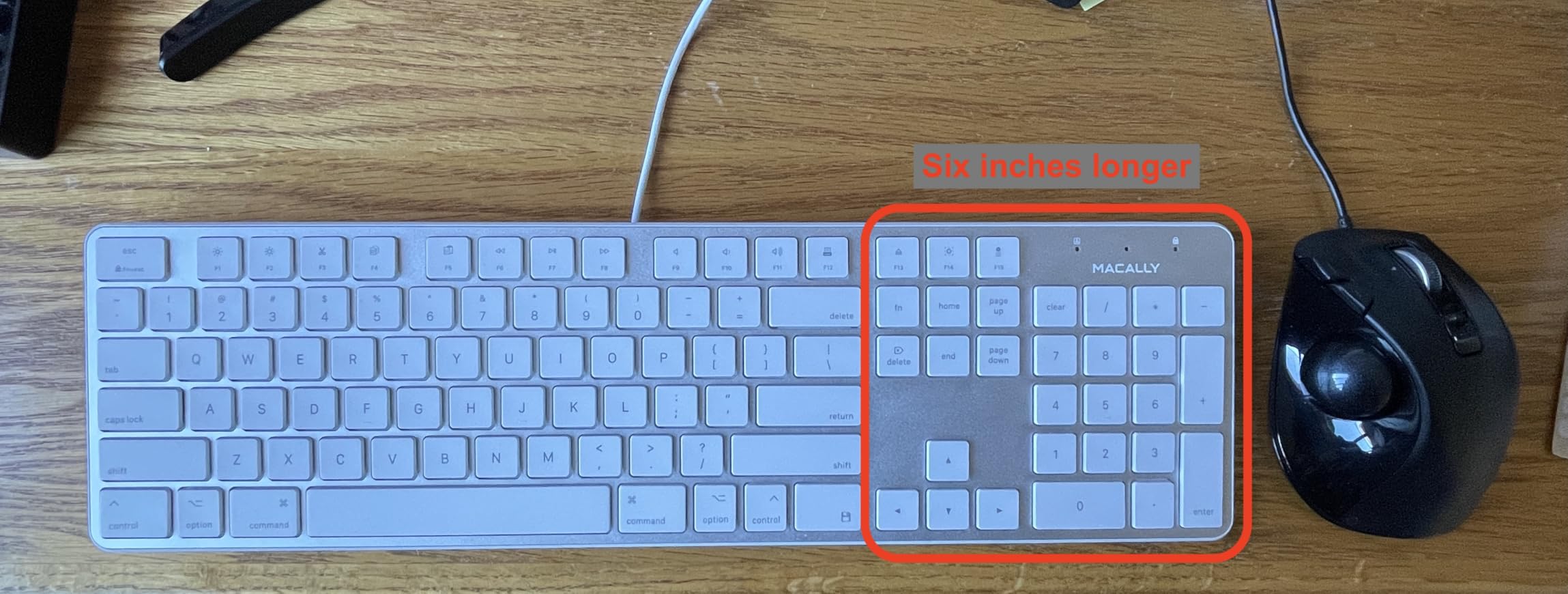 Acrylic Tilted Computer Keyboard Stand for Ergonomic Typing, Keyboard Tray Holder with Silicone Non-Slip Case, Black customer photo 2