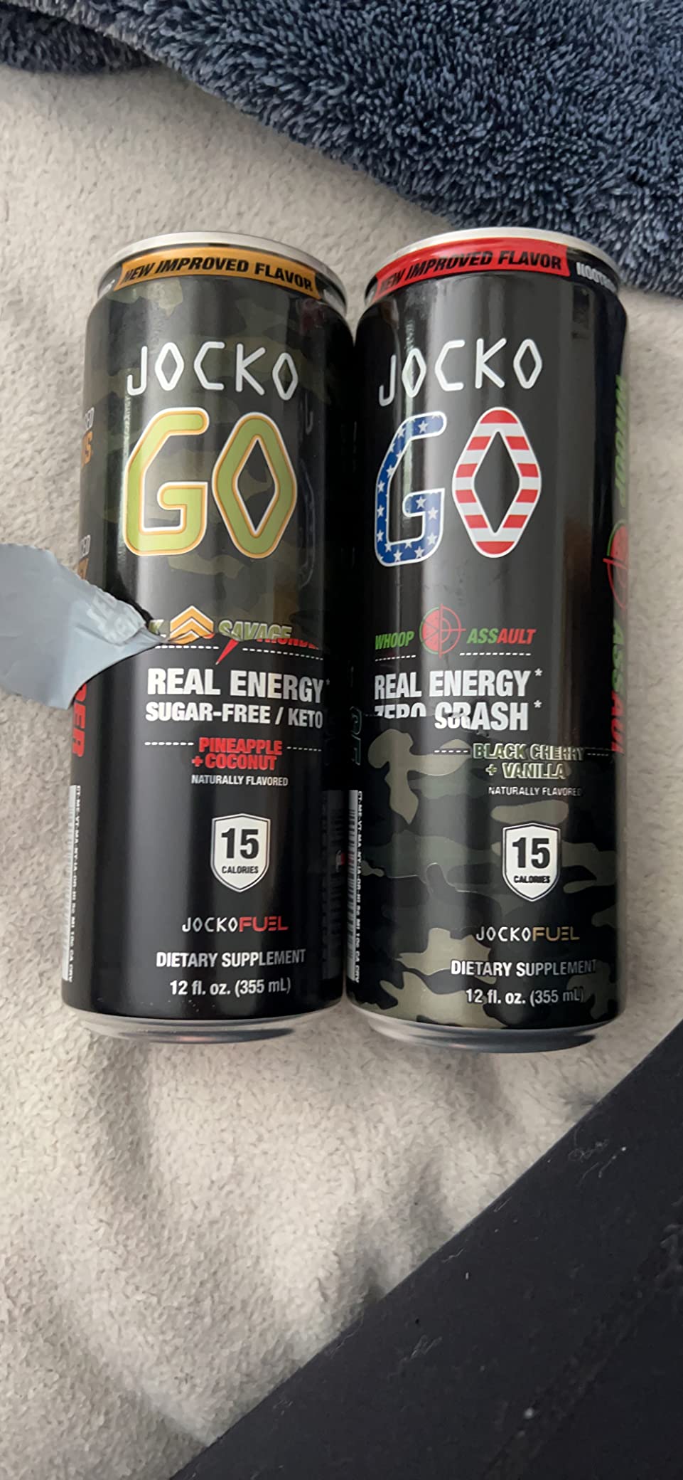Jocko GO Energy Drink (Afterburner Orange) - Keto, Vitamin B12, Vitamin B6, Electrolytes, L Theanine, Magnesium- Energy Boost, Sugar Free Nootropic Monk Fruit Blend - 12 Pack customer photo 1