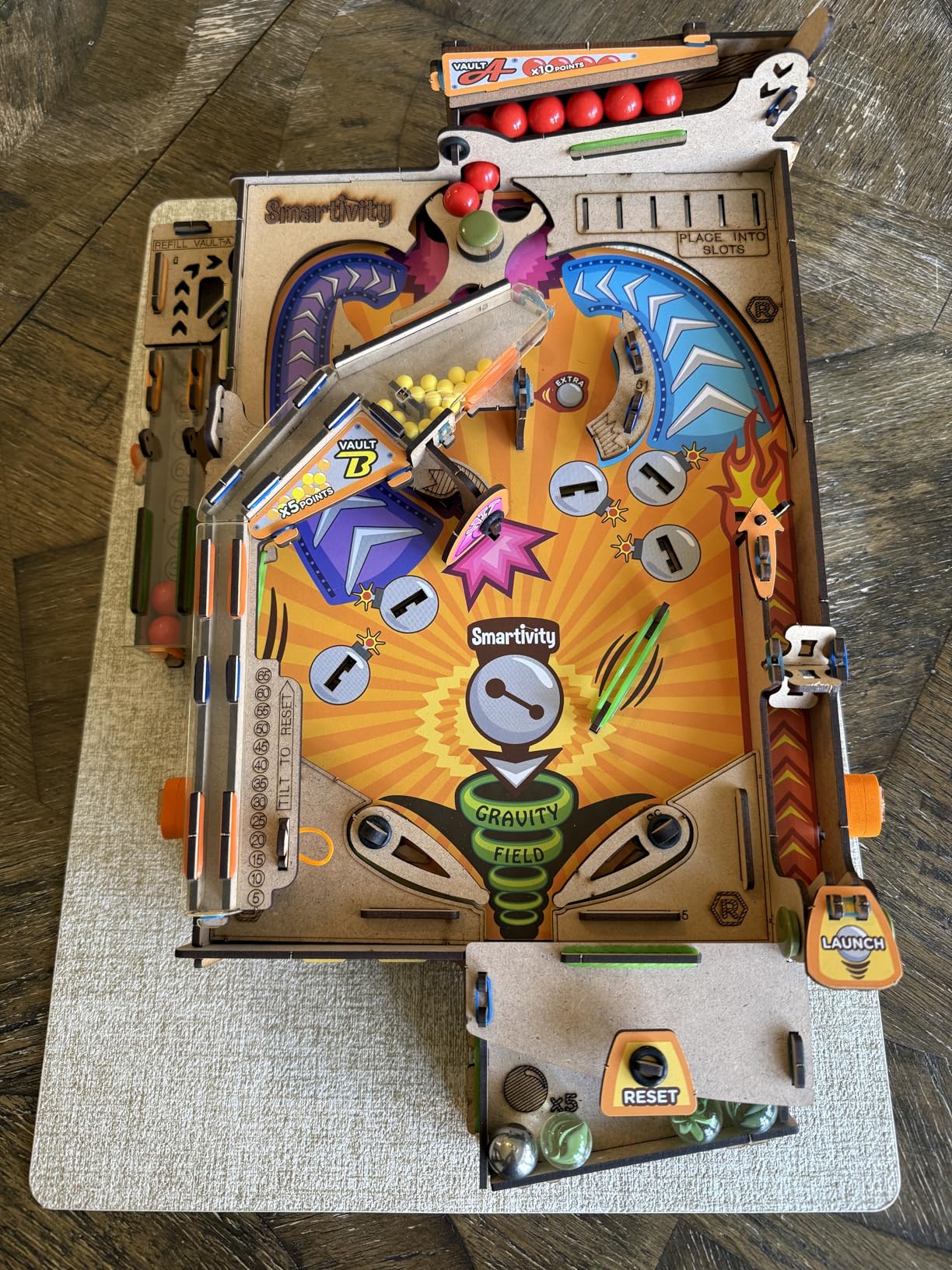 Smartivity DIY Pinball Machine for Kids 8-14 Years Old | Global Award Winning Arcade Game | Build Your Own Pinball I Birthday Gift for Smart Kids | STEM Toy for Boys & Girls customer photo 2