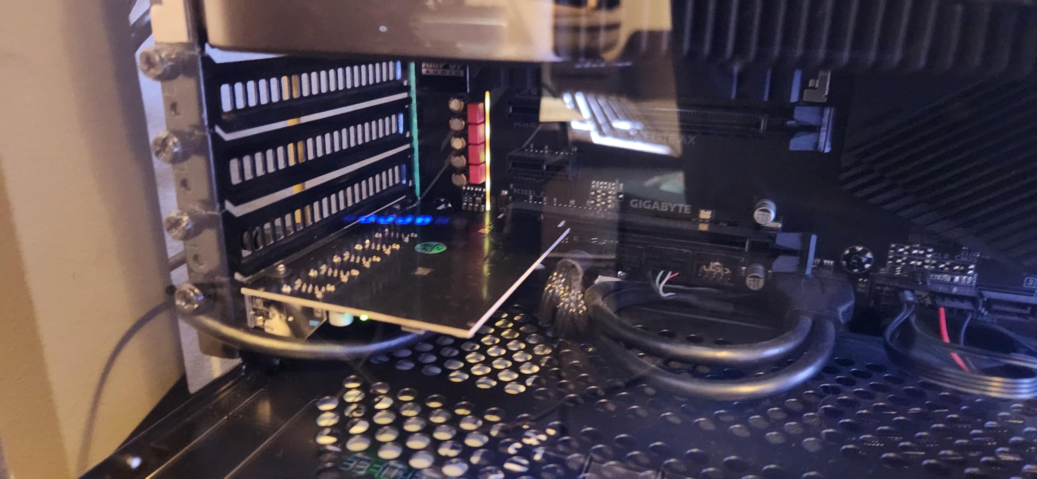 PCIE USB 3.0 Expansion Card 7 Ports (5X Type-A and 2 USB C) PCIe Card Super Speed PCI Express USB3 Hub Controller Adapter for Windows 11/10/8/7/XP and MAC OS/Linux customer photo 1