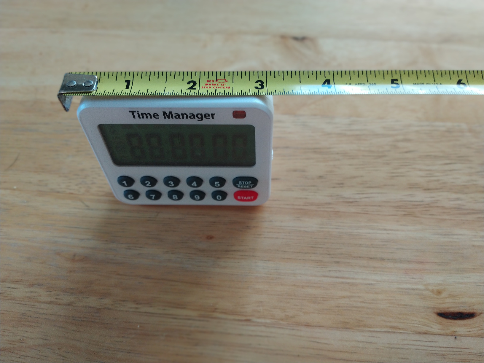 AIMILAR Digital Kitchen Timer - Magnetic Count Up Down Direct Entry Cooking Timer with Loud Alarm, Auto Shut-Off & Memory Function, 99 Hrs 99 Mins 99 Secs, 10 Key for Cooking, Exercise, Games customer photo 2