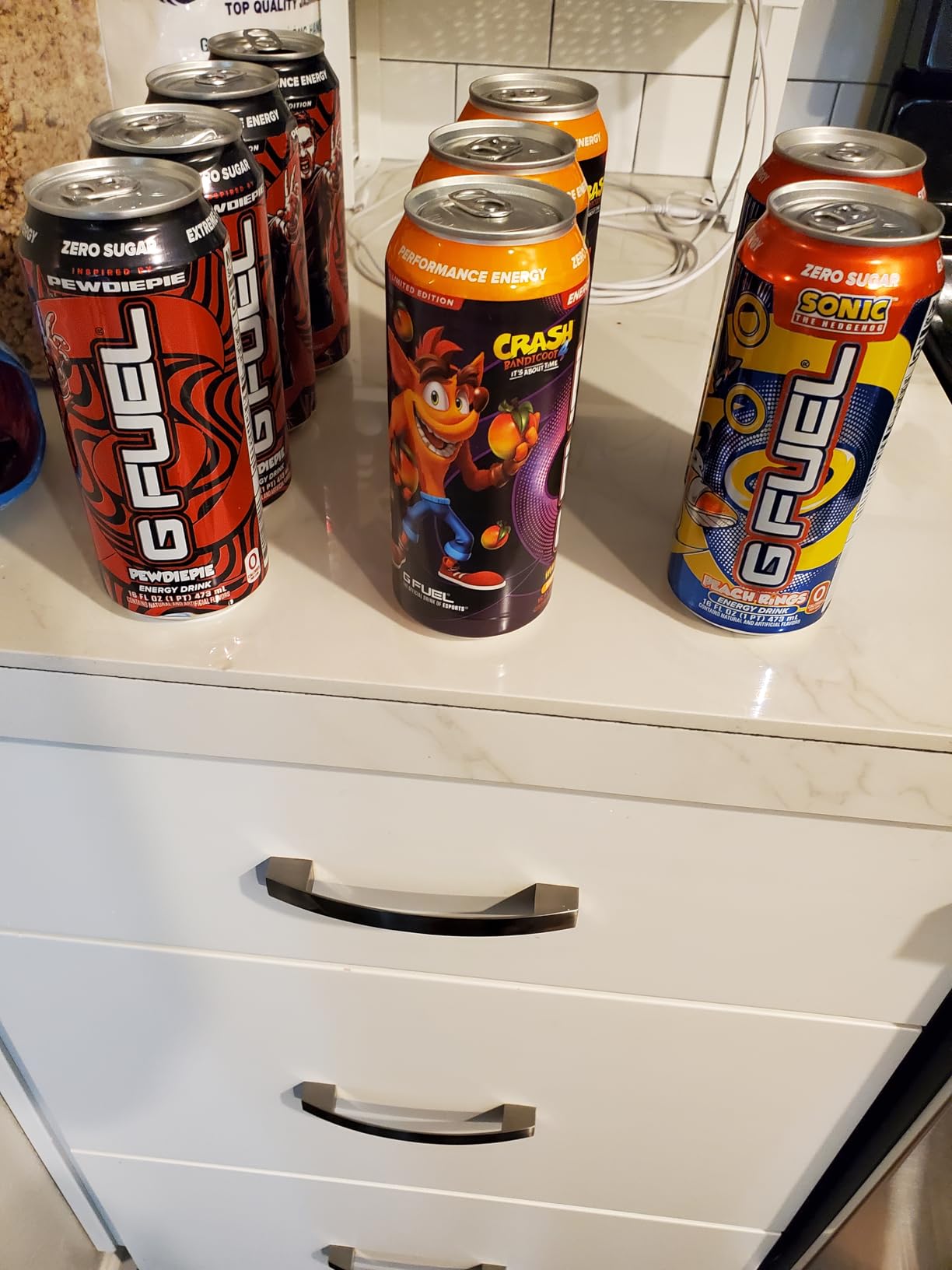 Extreme Energy G Fuel Energy Drink Variety Packs 16 ounce cans 12 pack (4 Flavor Variety Pack) customer photo 1