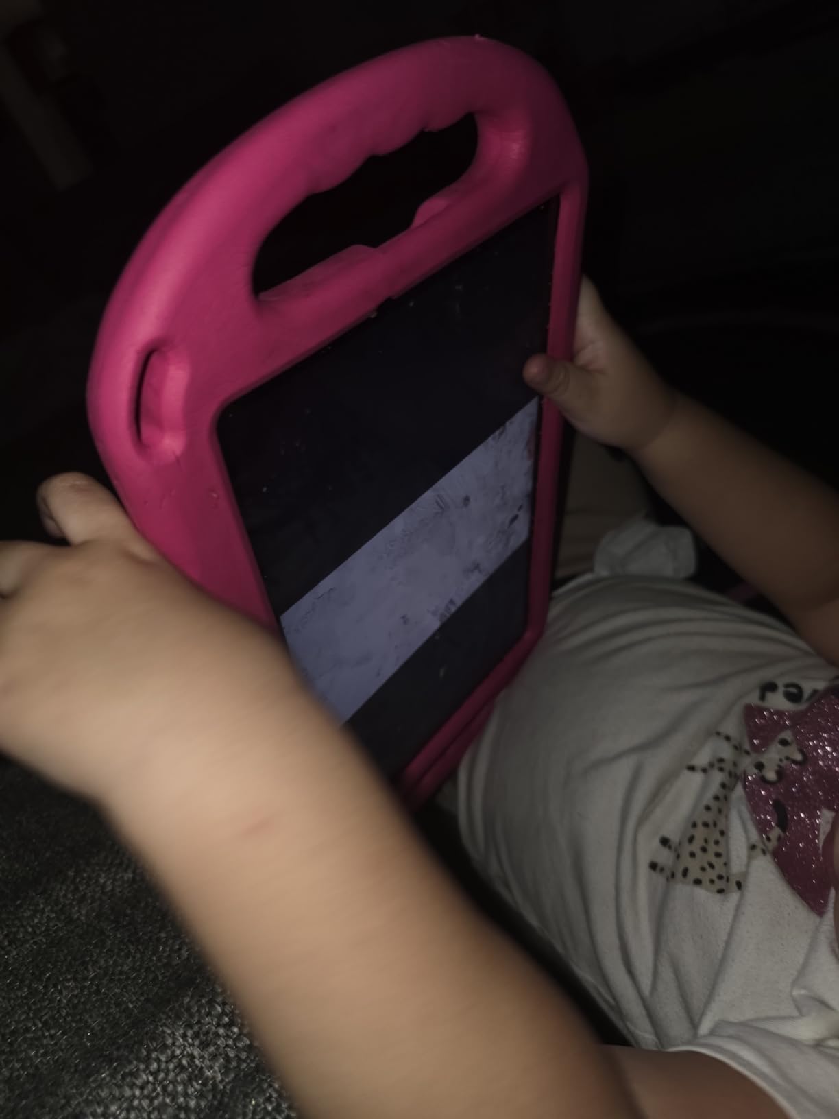 WONNIE Tablet Holder for Car, Upgraded iPad Holder for Car Mount Headrest, iPad Mount Back Seat for Kids with Anti-Slip Strap, Silicone Holding Net/Fits All 7-12.9'' Tablets customer photo 1