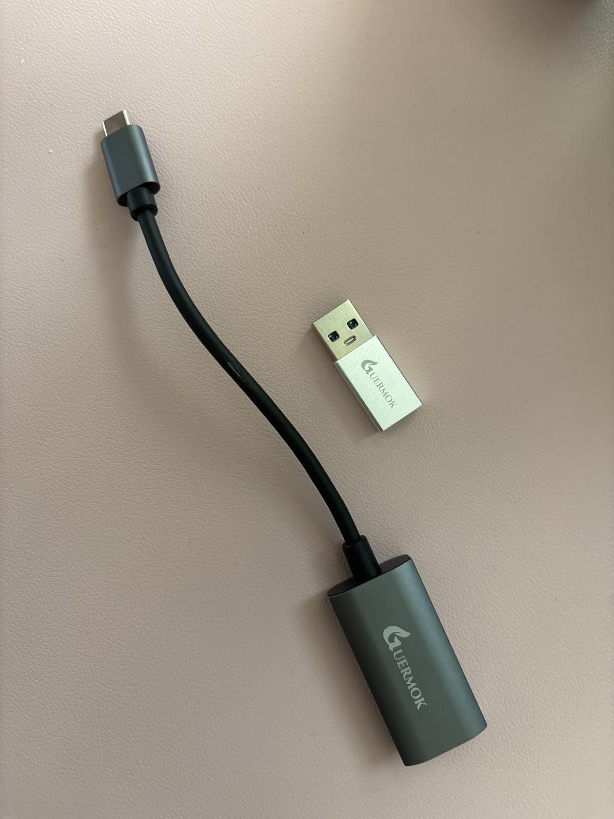 Guermok Video Capture Card, 4K USB3.0 HDMI to USB C Capture Card for Streaming, 1080P 60FPS, Compatible with iPad Mac OS Windows, Quest 3, OBS, PS5/4, Switch2/1, Xbox, Camera (Silver) customer photo 2