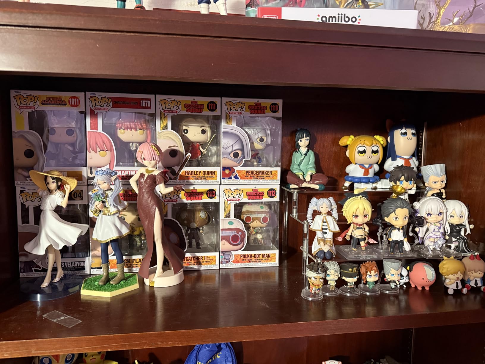 AZEAM Acrylic Riser,Clear Display Risers Stand Perfume Organizer Cologne Acrylic Shelves 3 Tiered Cupcake Shelf for Amiibo Funko POP Figures Food Desserts Holder Collection Cosmetic Vendor Product customer photo 2