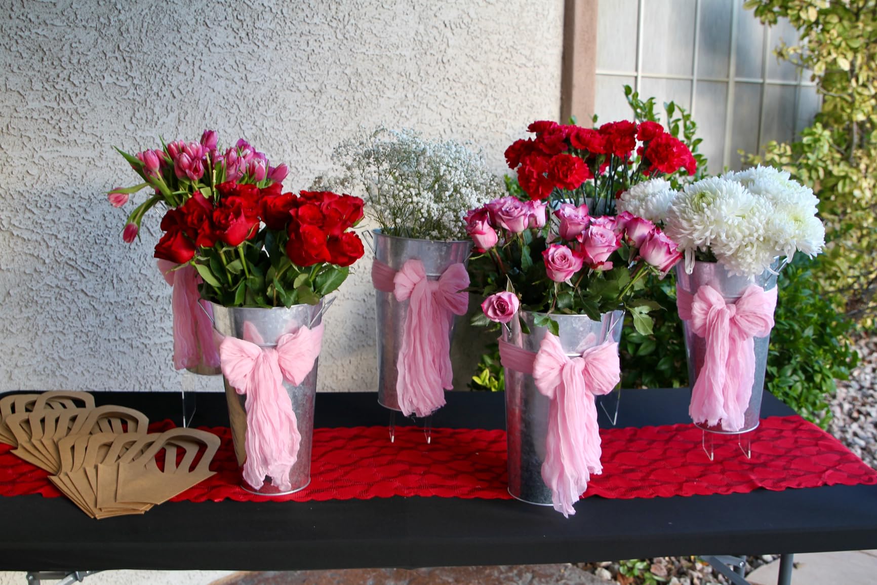 HIIMIEI Clear Acrylic Display Risers 2 Sets, 3-Tier Risers Stands Showcase for Amiibo Funko Pop Figures, Dessert, Jewelry-3