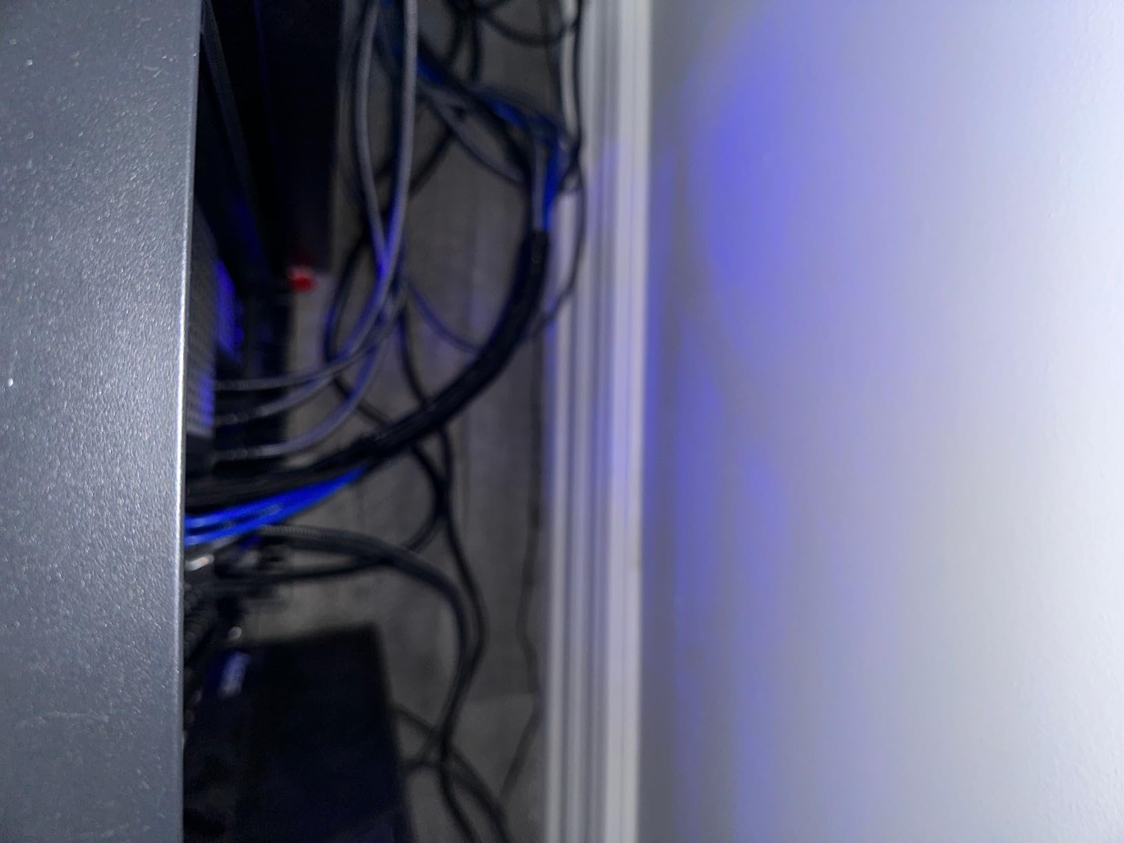 Cord Management Organizer Kit 4 Cable Sleeve split with 41Self Adhesive Cable Clips Holder, 10pcs and 2 Roll Self Adhesive tie and 100 Fastening Cable Ties for TV Office Car Desk Home customer photo 2