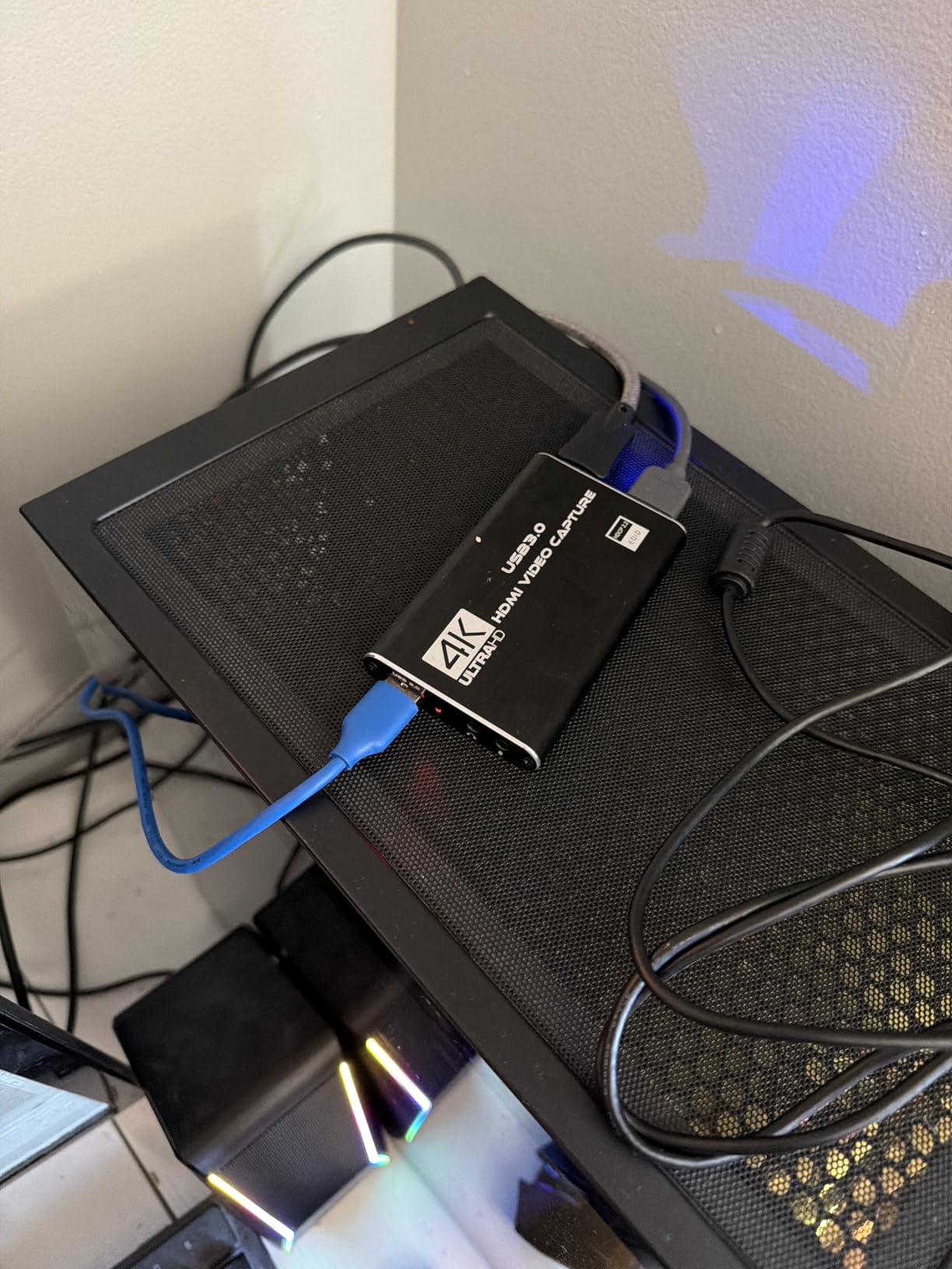 Capture Card Nintendo Switch, 4K HDMI Video Capture Card, 1080P 60FPS, HDMI to USB 3.0 Capture Card for Streaming Work with Camera/Xbox/PS4/PS5/PC/OBS customer photo 1