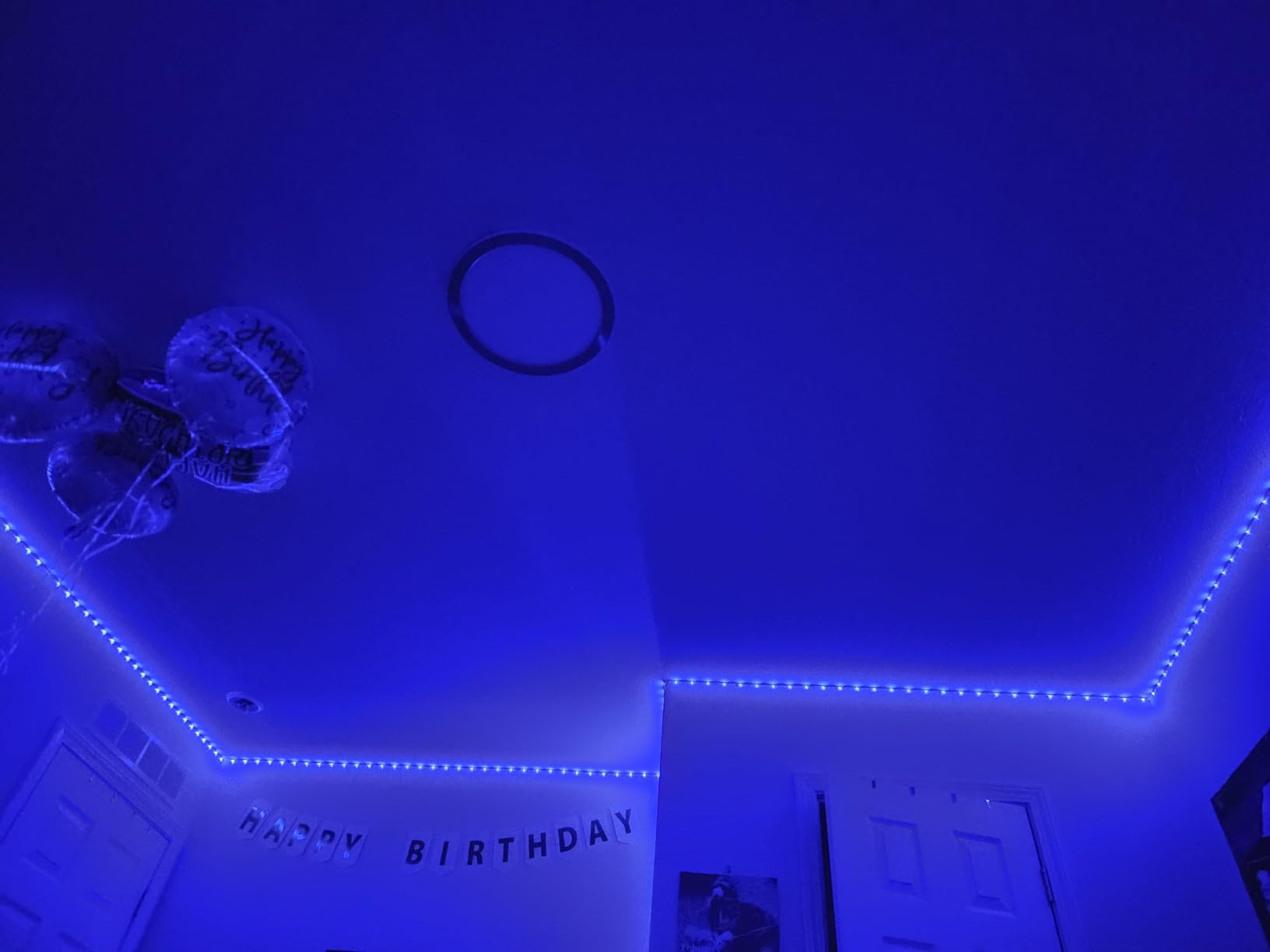 Govee RGBIC LED Strip Lights, Smart LED Lights for Bedroom, Bluetooth LED Lights APP Control, DIY Multiple Colors on One Line, Color Changing LED Strip Lighting Music Sync, Home Decor, 16.4ft customer photo 1