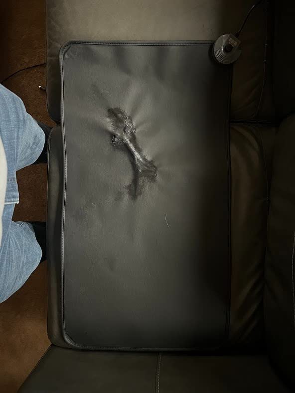 Mymyth Heated Desk Pad, Warm Mouse Pad, Foot Warmer - 8 Speeds Heated Control with Digital Display - 31.5''×17.5