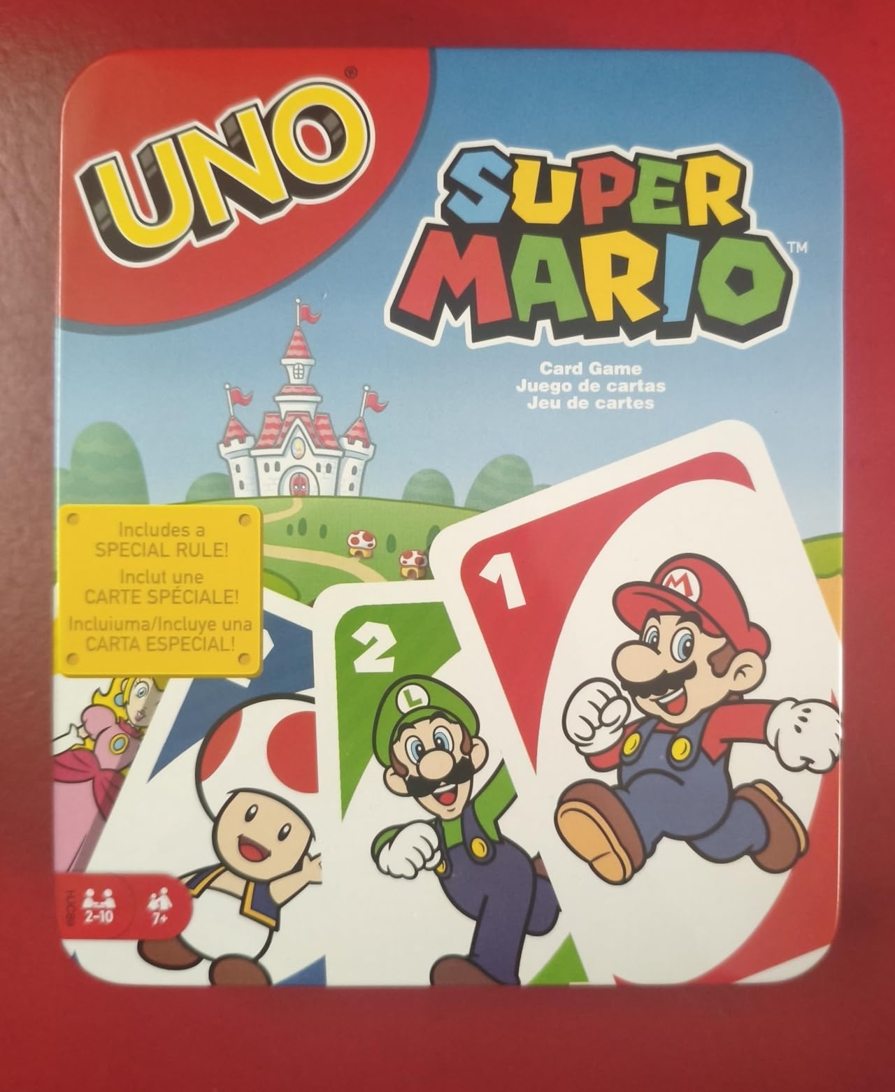 Mattel Games UNO Card Game, Gifts for Kids and Family Night, Themed to Minecraft Video Game, Travel Games, Storage Tin Box (Amazon Exclusive) customer photo 1