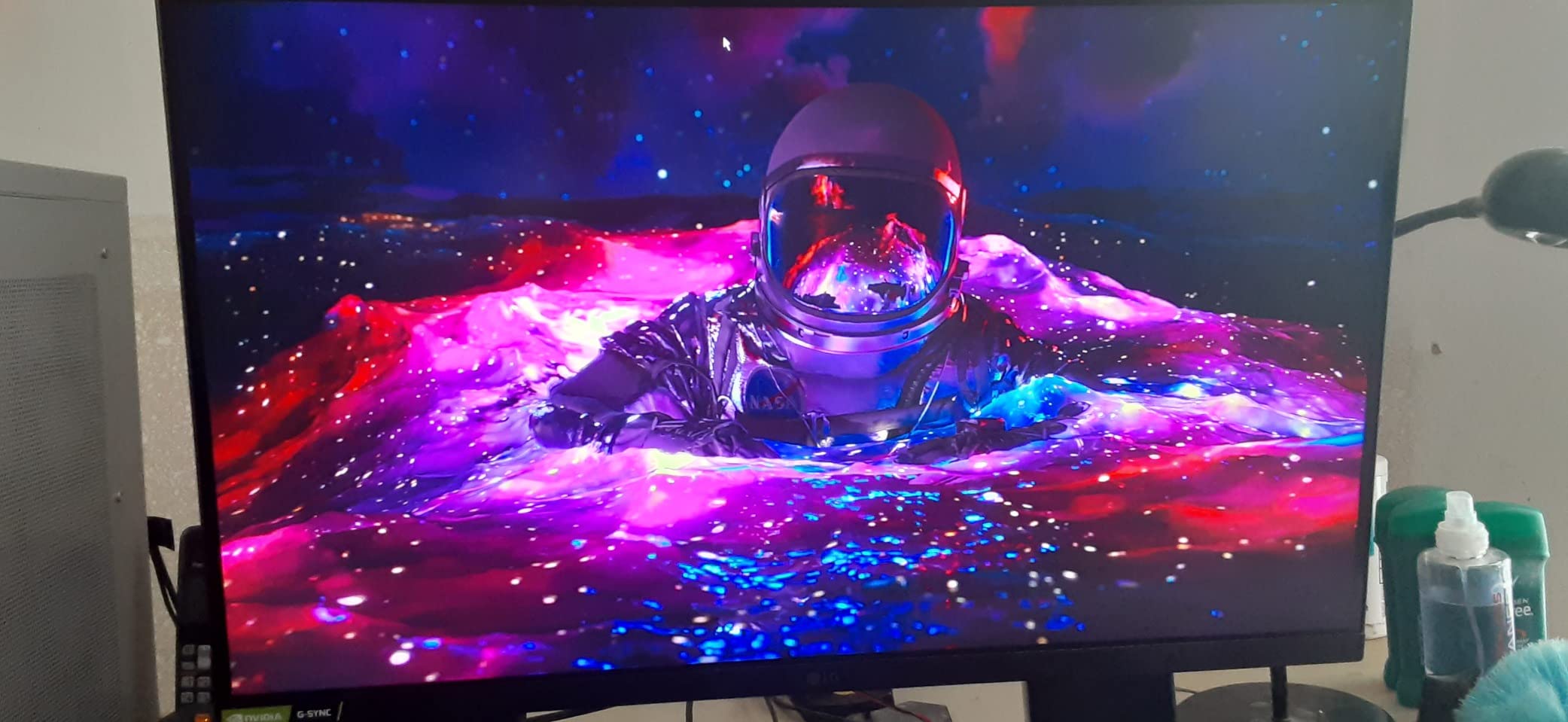 LG 27GP750-B 27 Ultragear FHD (1920 x 1080) IPS Gaming Monitor w/ 1ms Response Time & 240Hz Refresh Rate, NVIDIA G-SYNC Compatible with AMD FreeSync Premium, Thin Bezel, Tilt/Height/Pivot Adjustable customer photo 2
