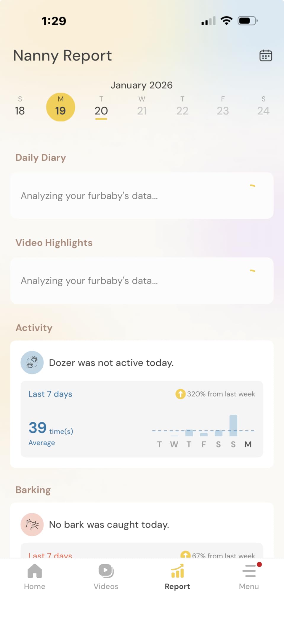 Furbo 360° Dog Camera: Pet Security Cam w/Barking Alerts, Rotating View, Treat Toss w/Phone App, Smart Home Puppy Monitoring, 2-Way Speaker, No Subscription Needed. Standard See, Talk, & Toss Features customer photo 1