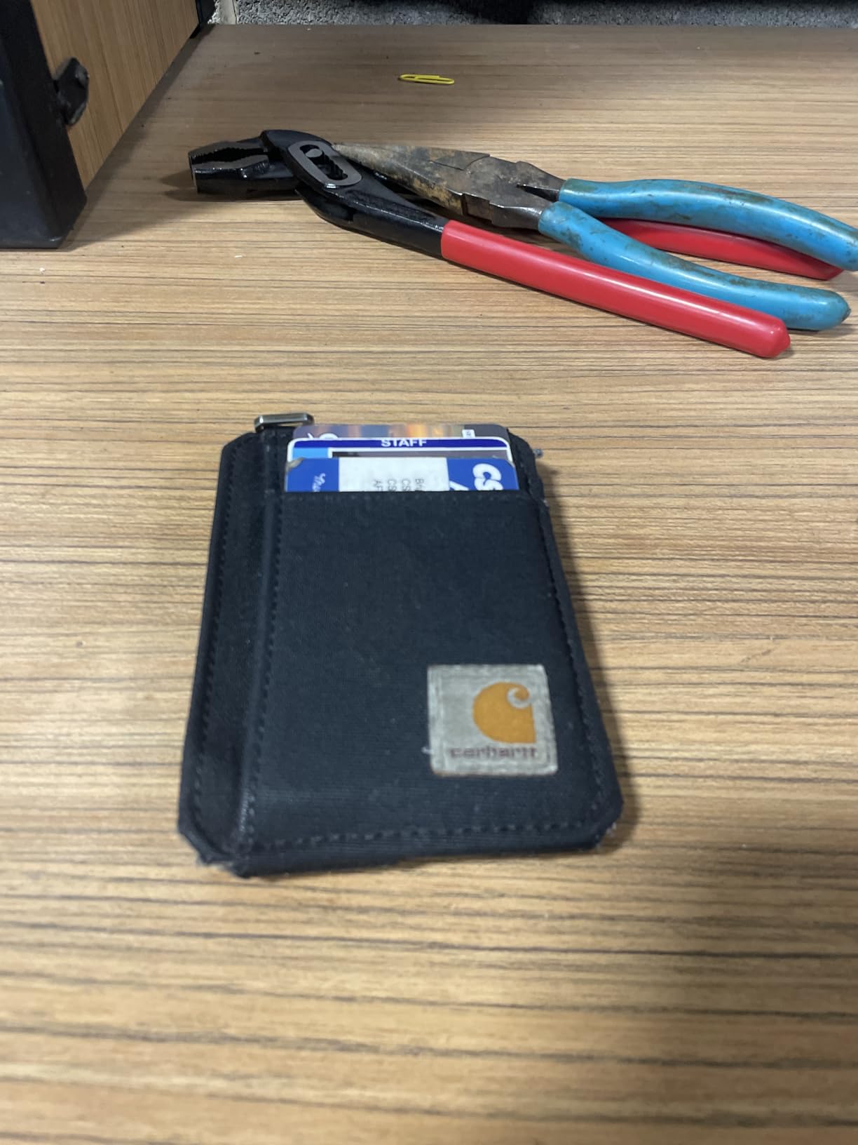 Men's B0000238 Nylon Duck Front Pocket Wallet customer photo 1