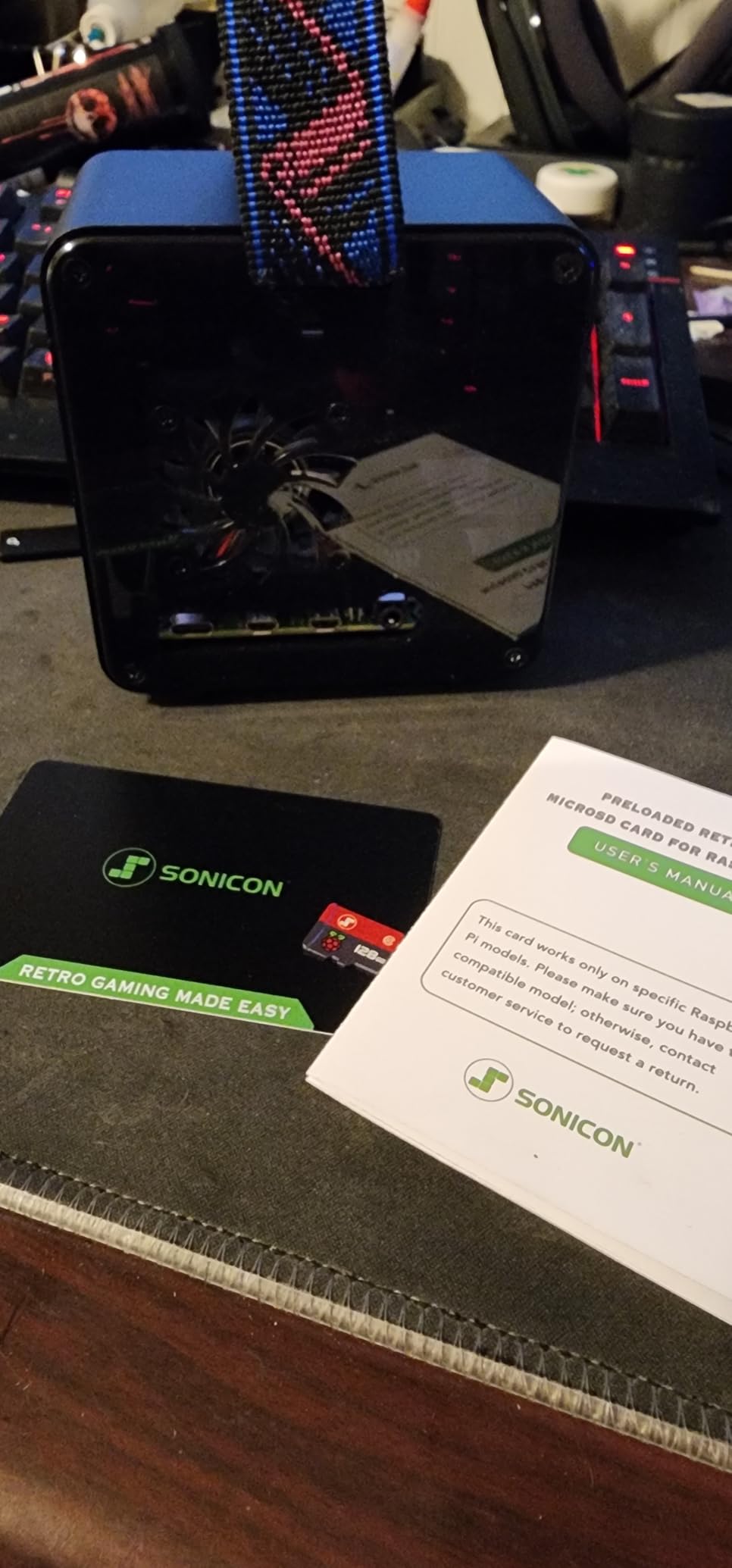 Preloaded RetroPie Batocera Emulator MicroSD Card w/NES/SNES/Sega/GB/Atari/Arcade/Mame/Genesis/N64, Plug&Play (128GB, for Raspberry Pi 4/4b+/400) customer photo 1