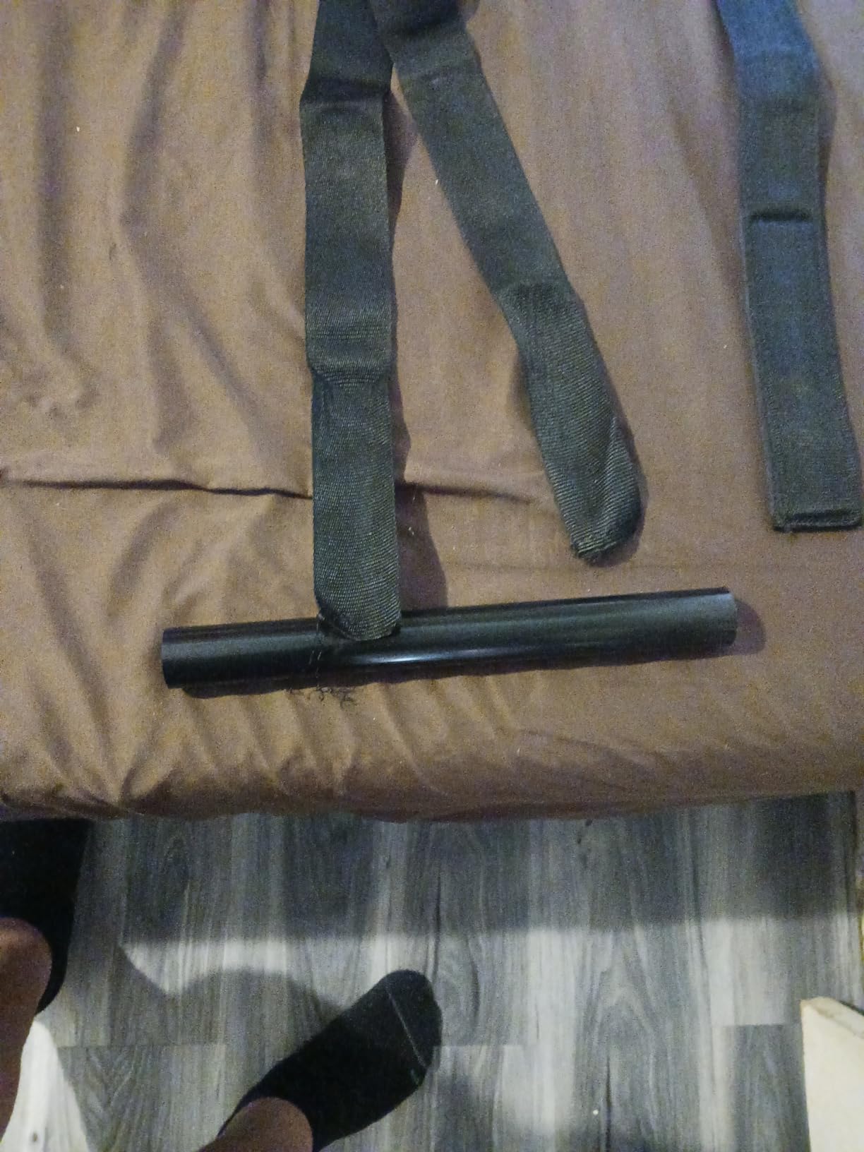 Neck Stretcher Strap, Spine Chiropractic Decompression Tool with Chin Belt, Cervical Neck Traction customer photo 2