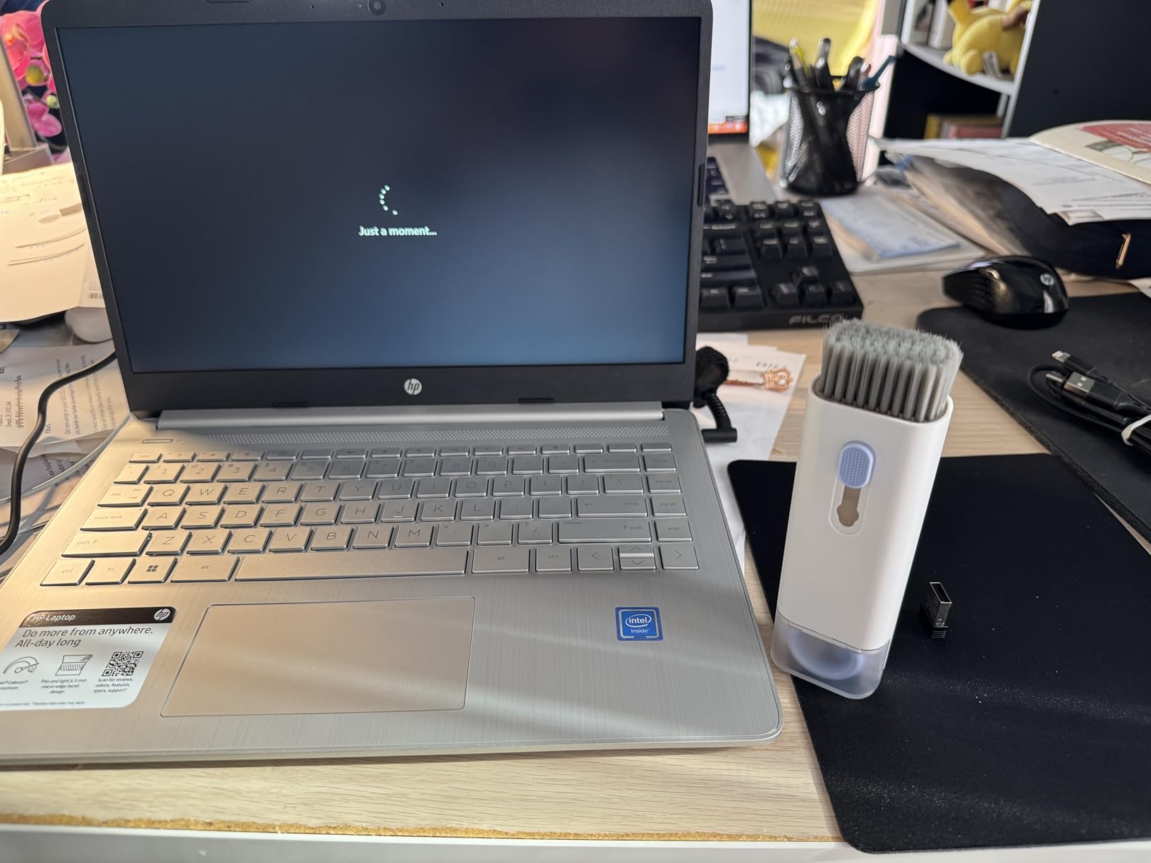 HP Stream 14 Student Business Laptop, Microsoft Office 365, Copilot AI, 8GB RAM, 128GB UFS, 1TB Cloud Storage, Intel N150 Processor customer photo 1