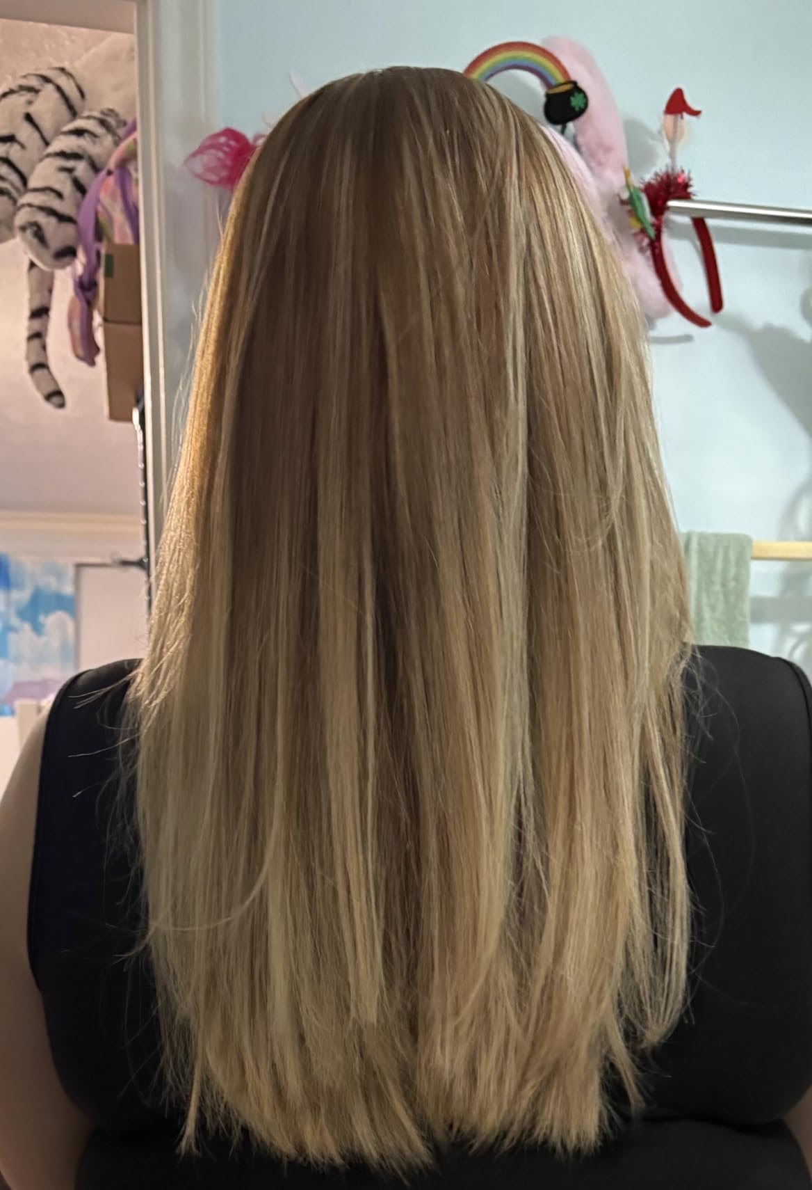 TYMO Flat Iron Hair Straightener and Curler 2 in 1 with 10s Fast Heating, 1 Inch Professional Titanium Straightening Curling Iron with 32 Adjustable Temp and Automatic Shut Off customer photo 1