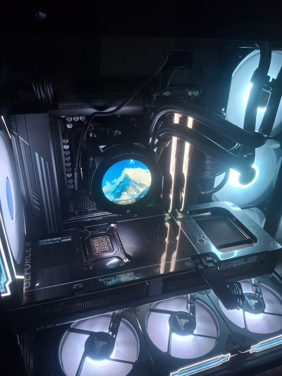 G.SKILL Trident Z5 RGB Series DDR5 RAM (Intel XMP 3.0 & AMD Expo) 32GB (2x16GB) 6000MT/s CL36-36-36-96 1.35V Desktop Computer Memory U-DIMM - Matte Black customer photo 2