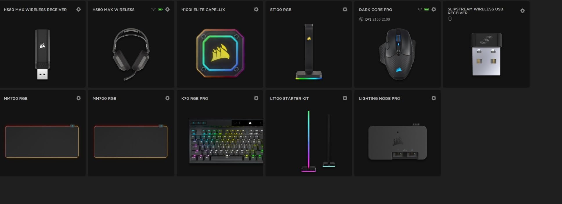 iCUE LC100 Case Accent Lighting Panels - Mini Triangle - 9X Tile Starter Kit (81 RGB LEDs with Light Diffusion, Simple Magnetic Attachment, iCUE Lighting Node PRO Included) customer photo 1