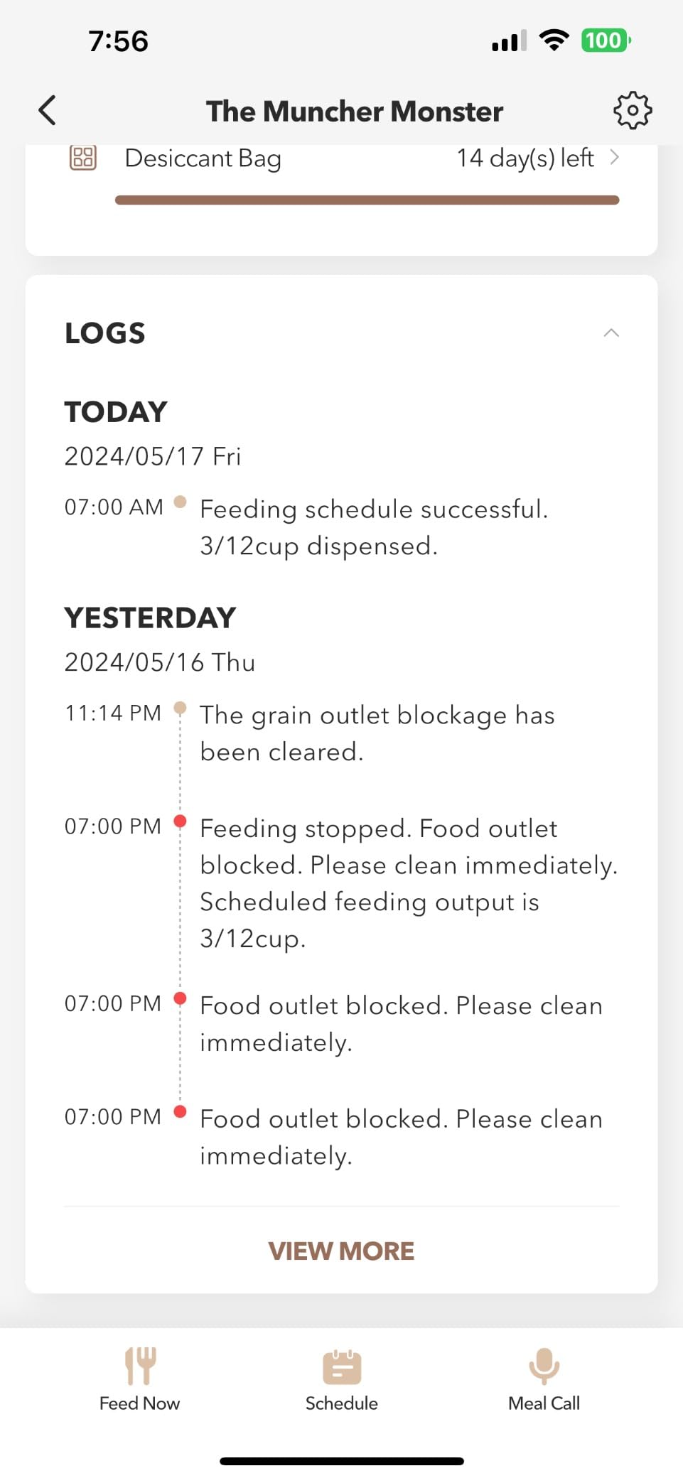 PETLIBRO Automatic Cat Feeder, 5G WiFi Automatic Dog Food Dispenser with Freshness Preservation, 5L Timed Pet Feeder with Low Food Sensor, Up to 10 Meals Per Day, Granary Black customer photo 2
