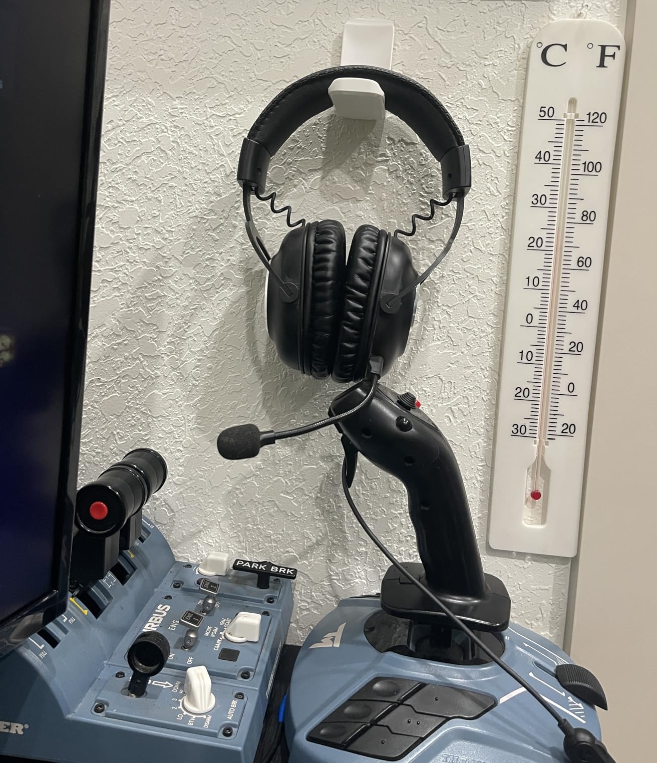 Lamicall Headphone Stand, Sticky Headset Hanger - Adhesive Mount customer photo 1