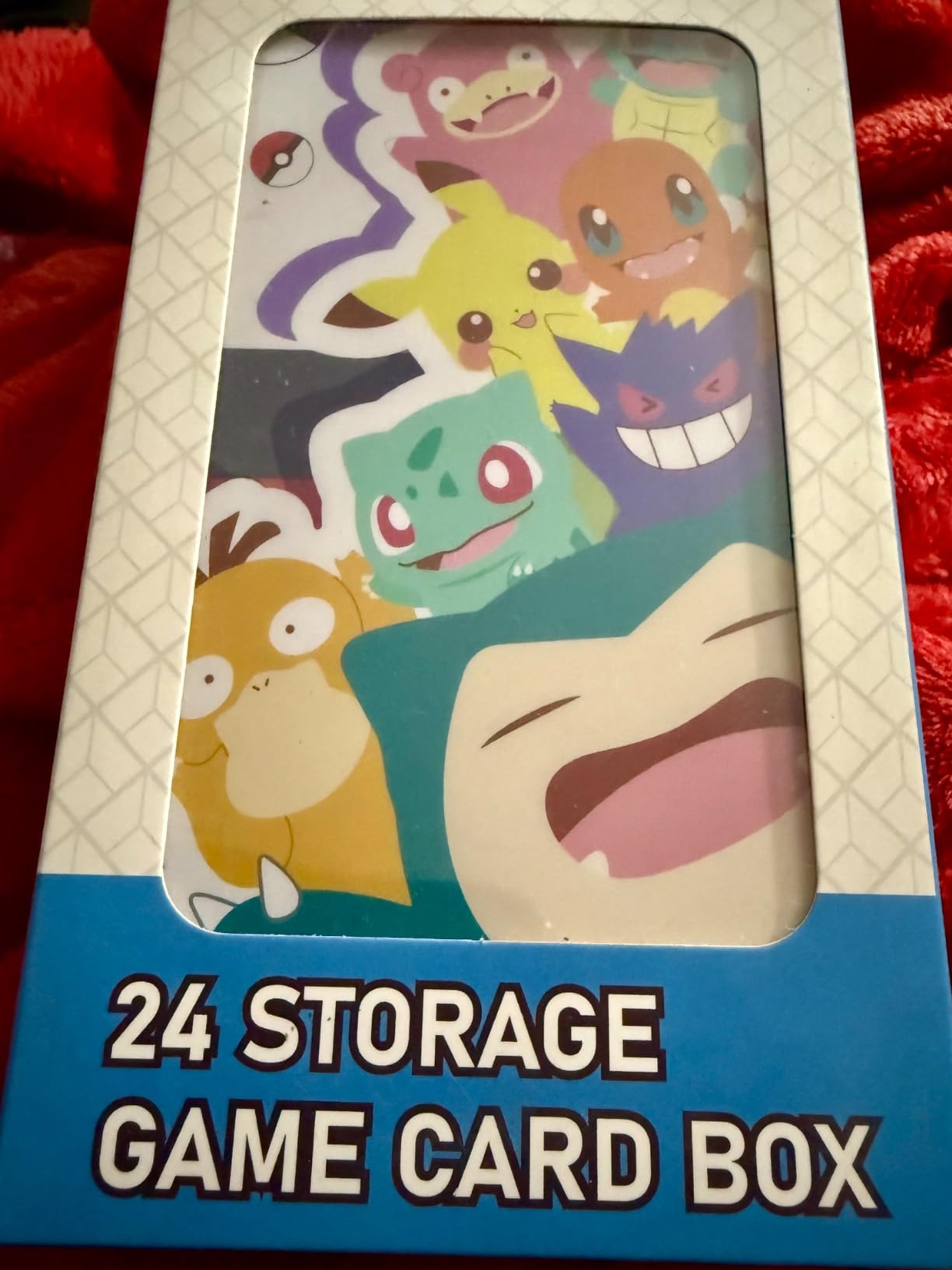 PERFECTSIGHT Switch Game Card Case for Nintendo Switch Lite/ Switch OLED, Cute Kawaii Portable Thin Compact Hard Shell Case, NS Protective Shockproof Holder Storage Box with 24 Cartridge Slots customer photo 1