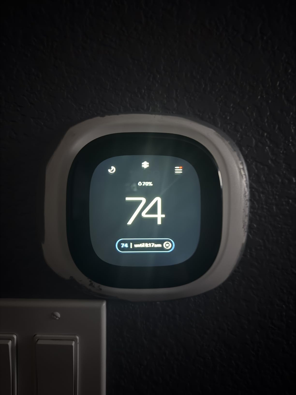 ecobee Smart Thermostat Enhanced - Programmable Wifi Thermostat - Works with Siri, Alexa, Google Assistant - Energy Star Certified customer photo 2