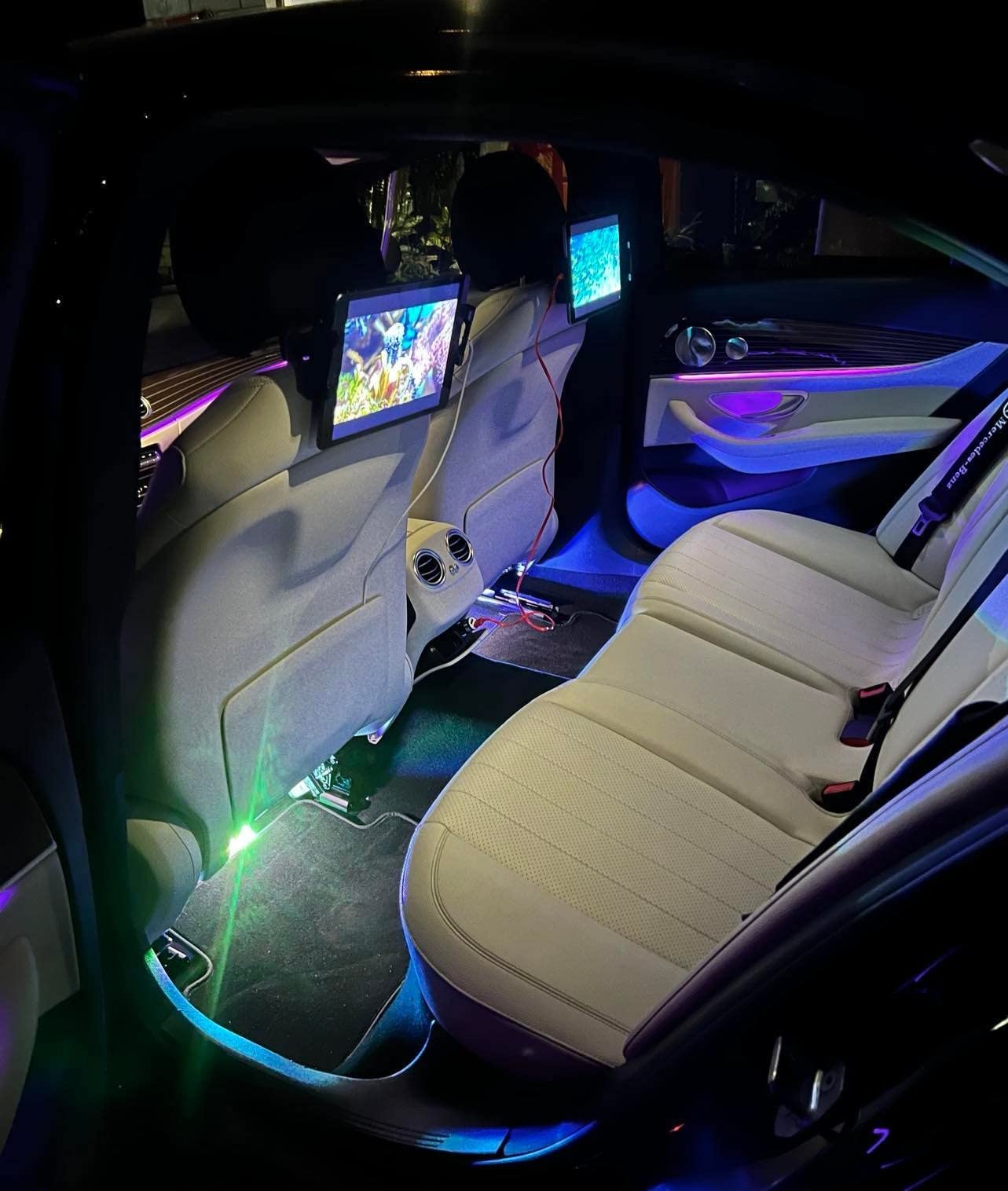 Lamicall Car Tablet Mount, Headrest Tablet Holder - Car Back Seat Travel Stand for Kids, Compatible with iPad Pro Air Mini, Galaxy Tab, Fire HD, 4.7-13'' Cell Phone, Tablets and Devices customer photo 2