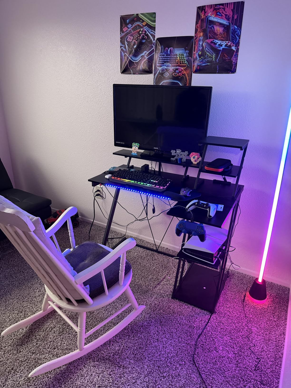 SIKEMAY Anti-Slip PS5 Controller Skin, Soft Thicken Non-Slip Studded Silicone Gel Grip Protective Cover Case for PlayStation 5 Controller Grip, 2 Pack with 8 x Thumb Grip Caps customer photo 2