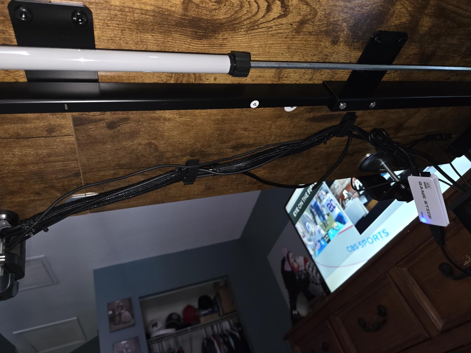 N NOROCME 192 PCS Cable Management Kit 4 Wire Organizer Sleeve,11 Cable Holder,35Cord Clips 10+2 Roll Cable Organizer Straps and 100 Fastening Cable Ties for Computer TV Under Desk, black,clear customer photo 2