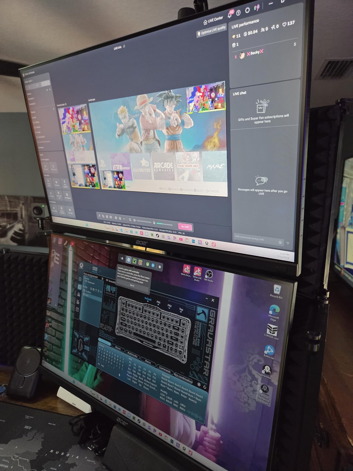 Acer Nitro KG241Y Sbiip 23.8 Full HD (1920 x 1080) VA Gaming Monitor | AMD FreeSync Premium Technology | 165Hz Refresh Rate | 1ms (VRB) | ZeroFrame Design | 1 x Display Port 1.2 & 2 x HDMI 2.0,Black customer photo 2