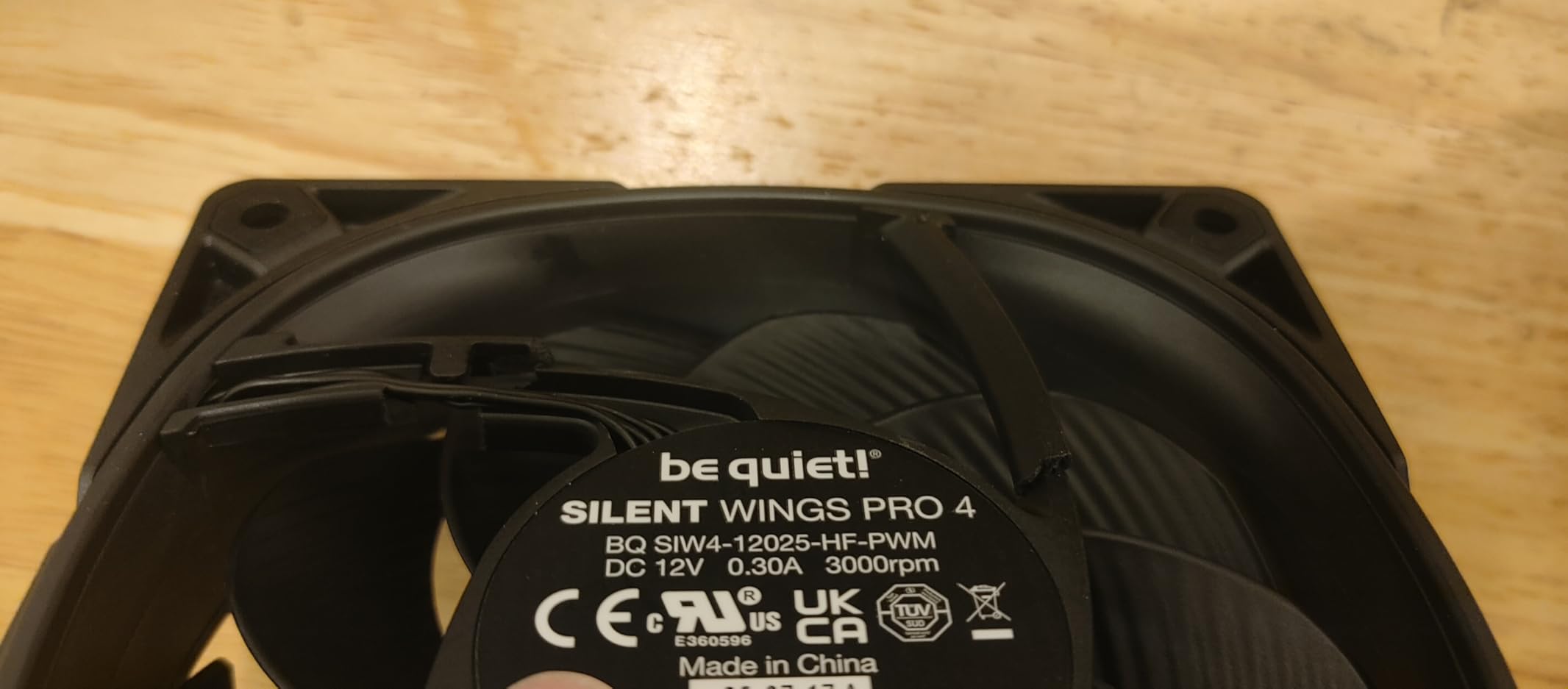 Silent Wings Pro 4 120mm PWM 3000 RPM Premium Low Noise Cooling Fan | 4-Pin customer photo 1