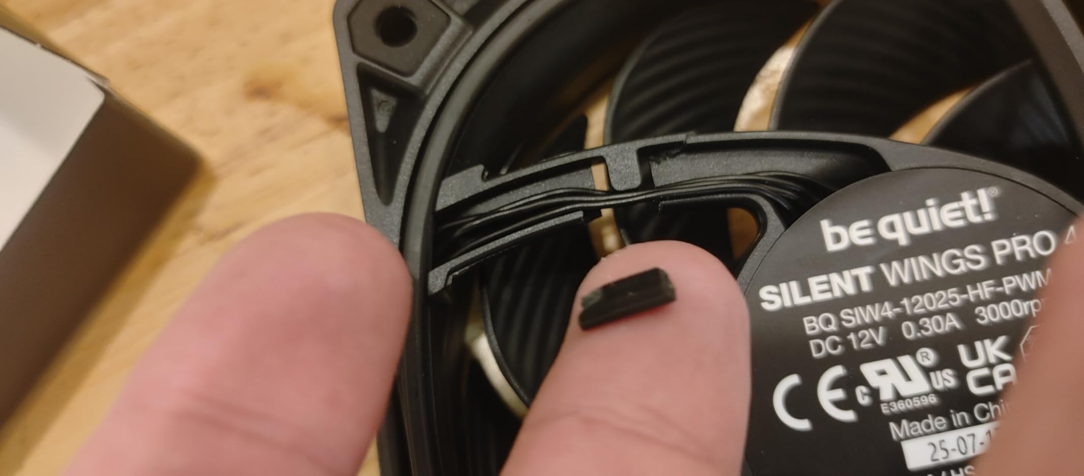 Silent Wings Pro 4 120mm PWM 3000 RPM Premium Low Noise Cooling Fan | 4-Pin customer photo 2