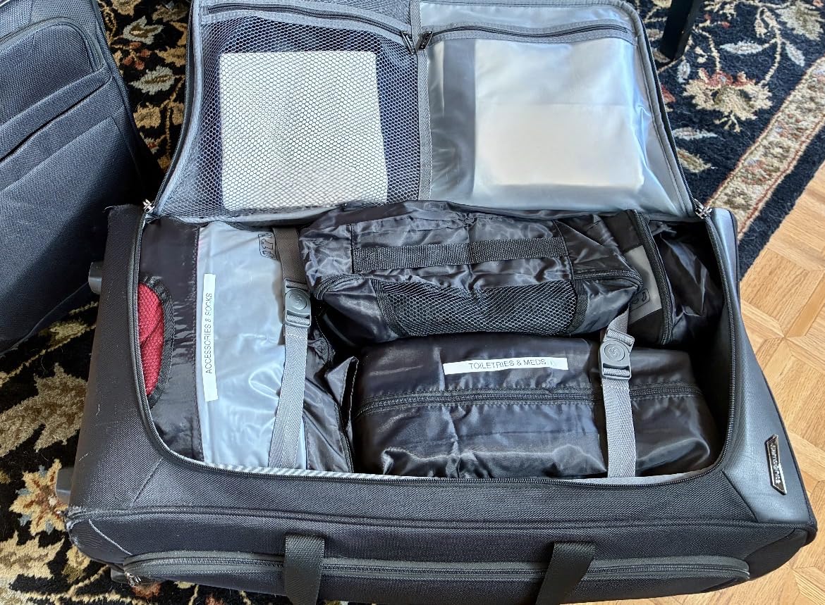 Veken 10 Set/8 Set Packing Cubes for Travel Essentials, Suitcase Organizer Bags in 4 Sizes, Carry-On Luggage Accessories with Laundry & Toiletry Bag, Airplane Must-Have, Road Trip & Camp Gifts for Men customer photo 2