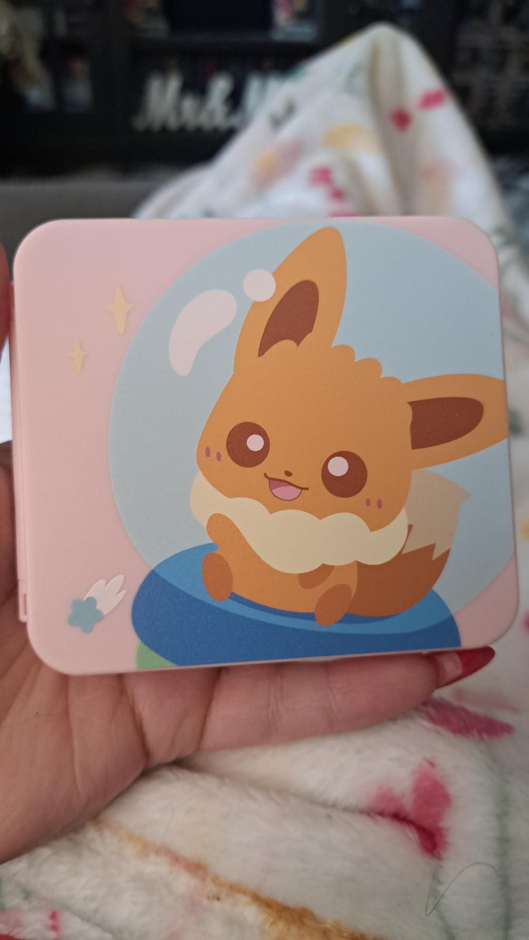 DLseego Cute Fox Game Case For Switch Lite / Switch / Switch OLED, 12 Slots Game Cards Holder and 12 Micro SD Card Slots, Portable Game Card Storage Cartridge Box customer photo 1