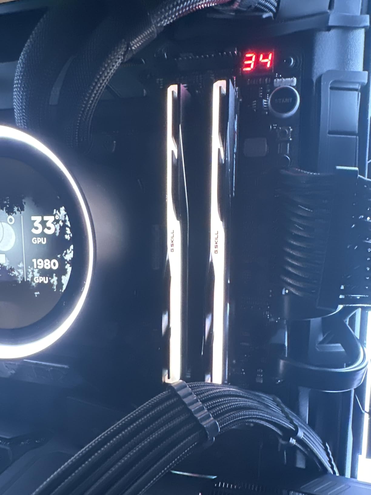 G.SKILL Trident Z5 Neo RGB Series DDR5 RAM (AMD Expo & Intel XMP 3.0) 32GB (2x16GB) 6000MT/s CL36-36-36-96 1.35V Desktop Computer Memory U-DIMM - Matte Black (F5-6000J3636F16GX2-TZ5NR) customer photo 2