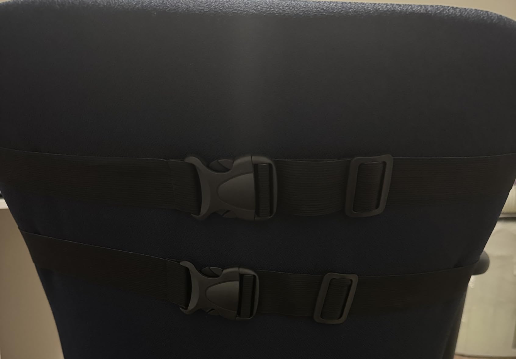 Ergonomic Seat Cushion & Lumbar Support Pillow - Memory Foam for Sciatica Pain Relief & Posture Correction, Non-Slip Chair Cushions for Office Chair/Car/Wheelchair/Travel (Black) customer photo 1