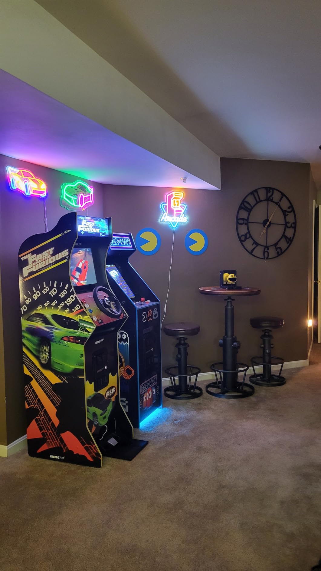 Pac-Man Waka Waka Metal Sign - Fun Pac-Man Wall Decor for Game Room or Man Cave customer photo 1
