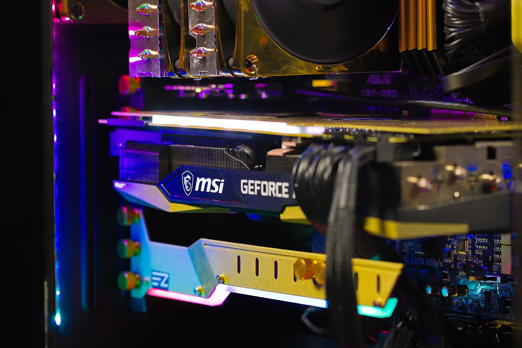 6-Ports USB PCIe Card PCI Express to Type C(2),USB Type-A（2） Expansion Card with Internal 19 Pin Connector/Type E（A-Key） Front Panel Adapter for Desktop PC Support Window/11/10/ and Linux customer photo 2