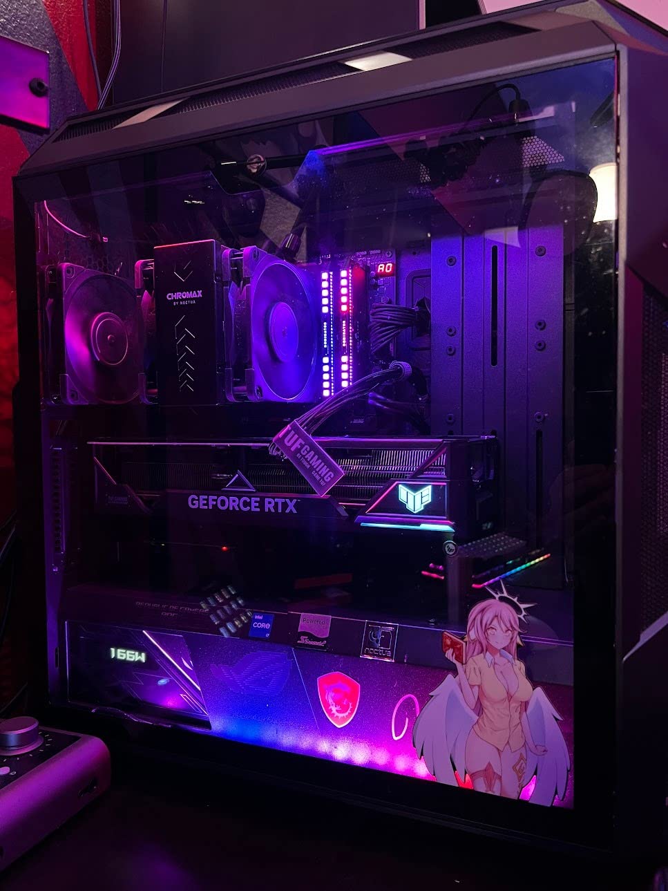 ROG Strix GeForce RTX 4080 OC Edition Gaming Graphics Card (PCIe 4.0, 16GB GDDR6X, HDMI 2.1a, DisplayPort 1.4a) customer photo 2