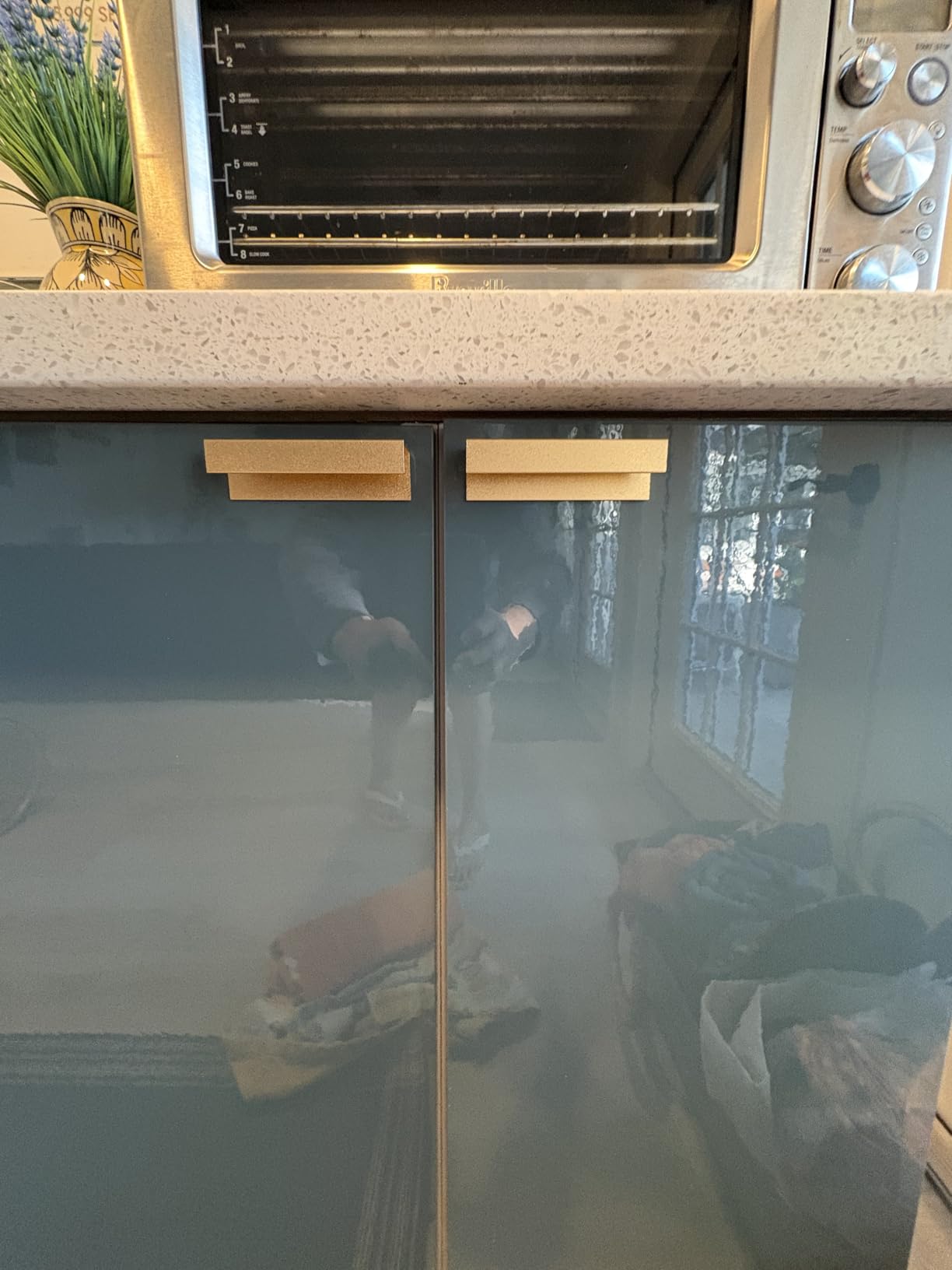 YSAGi Leather Office Desk Pad Protector, Large Mouse Pad, Non-Slip, PU Leather, Laptop Desk Blotter, Waterproof Writing Pad for Office and Home customer photo 1