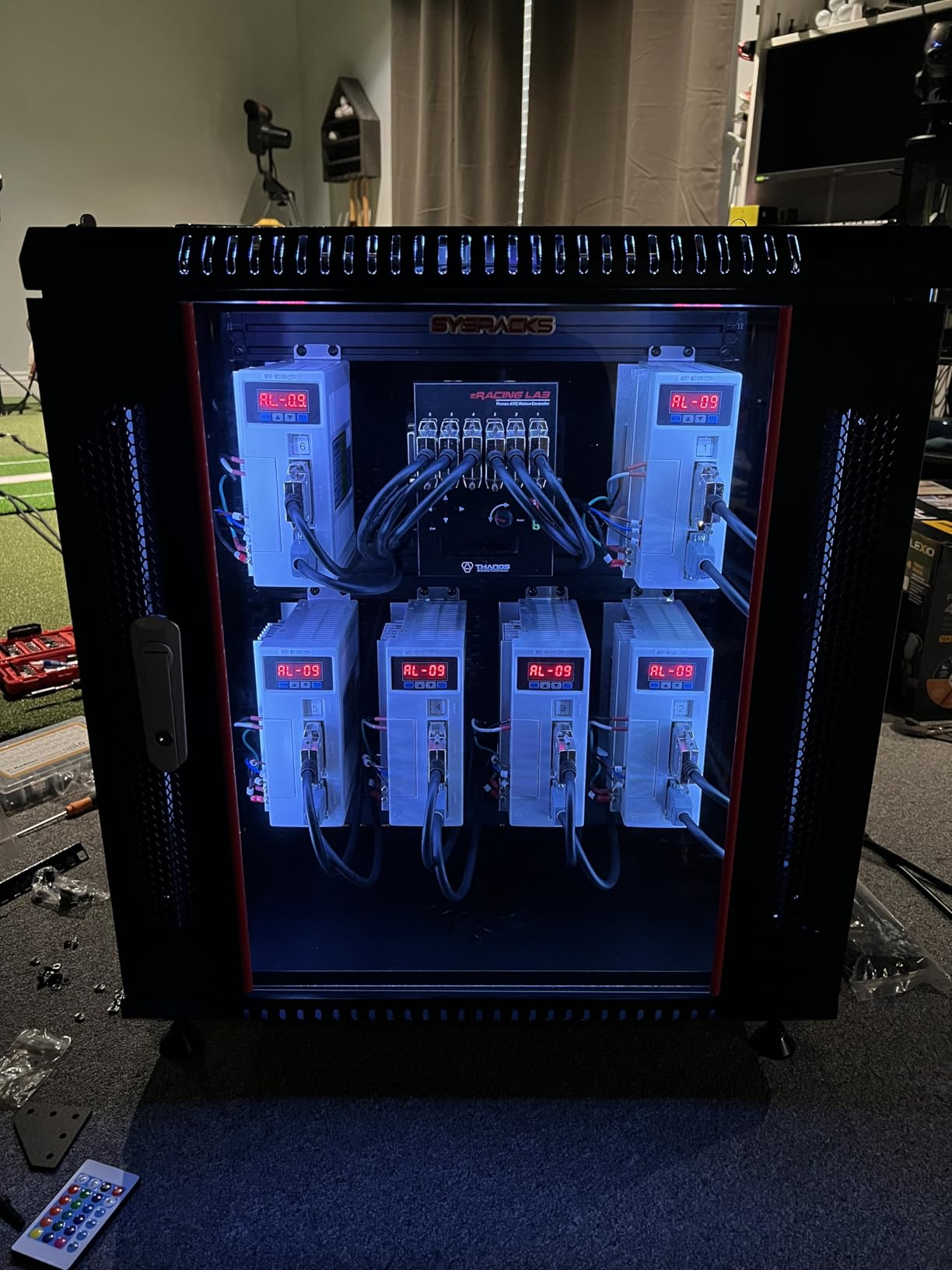 15U Wall Mount Home Lab Server Rack - 19