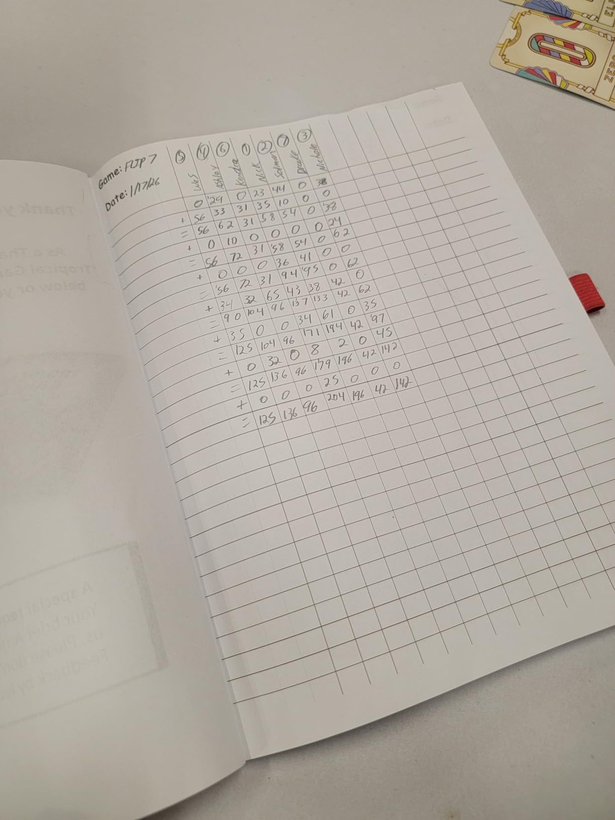 Game Night Score Pads: 130 Large Score Keeping Journal Notebook | Simple Gaming Log For Many Family Games customer photo 1